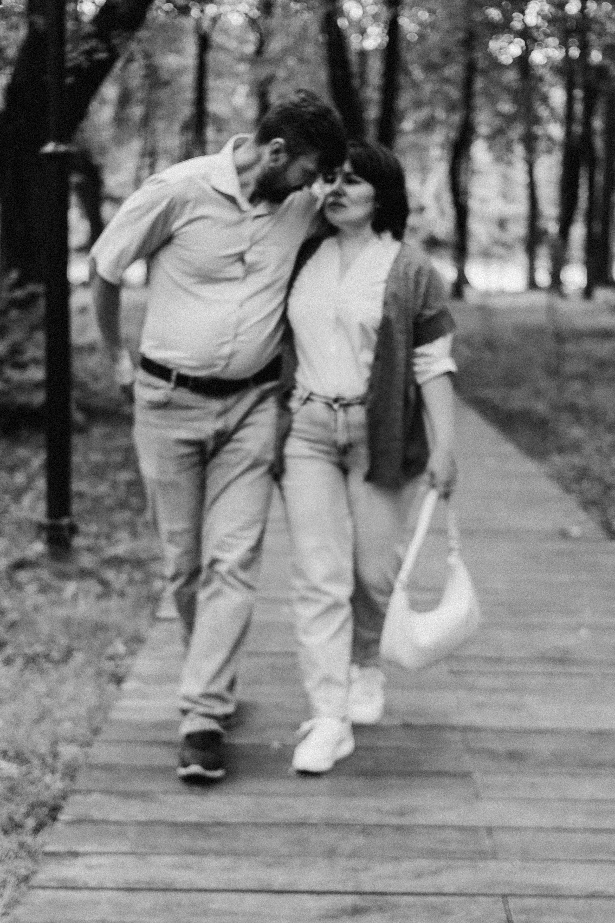 Парная съёмка в парке. Фотограф Ногинск | Черноголовка Ева Быковских