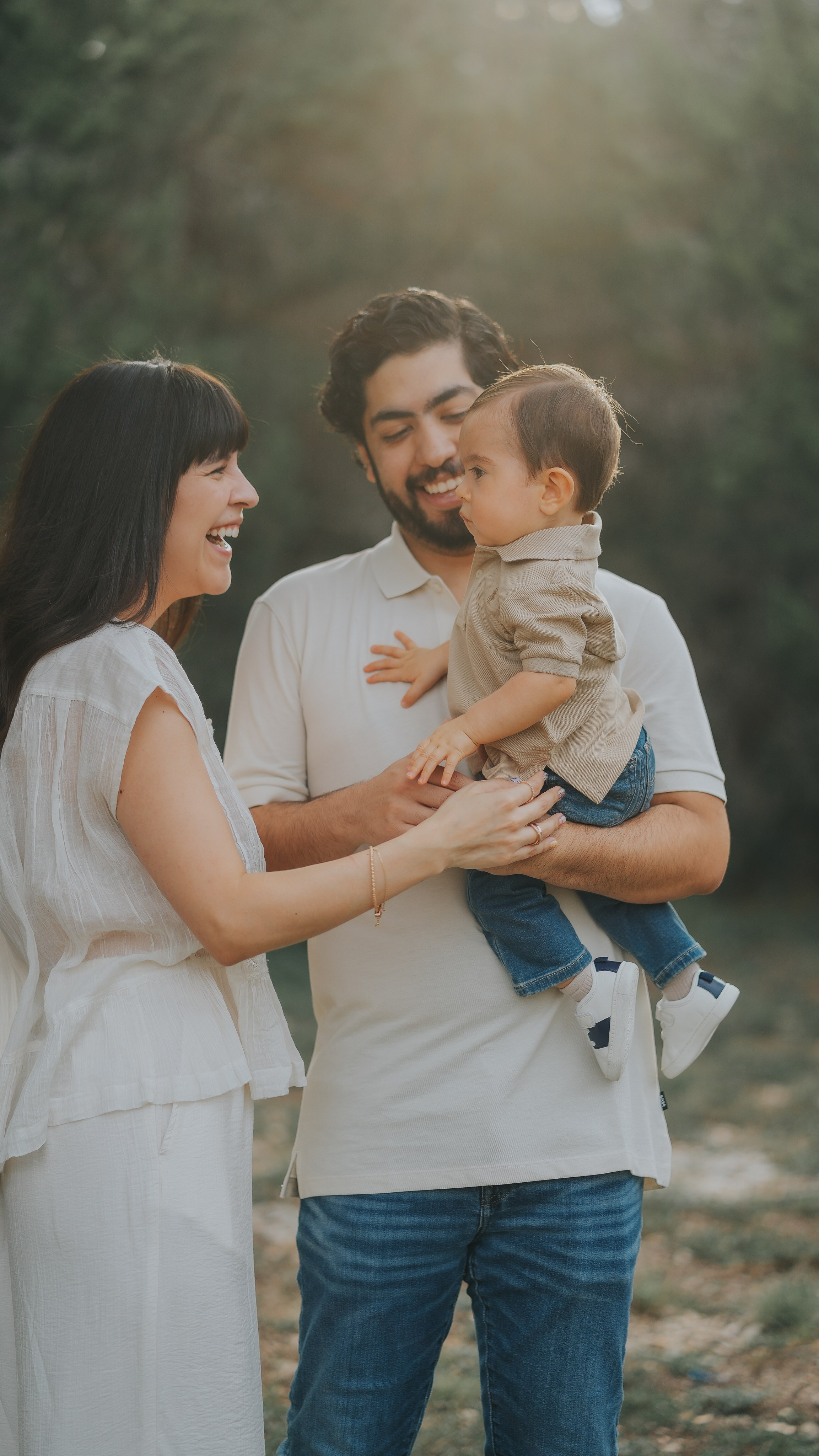 Golden hour Family session — Austin Photography