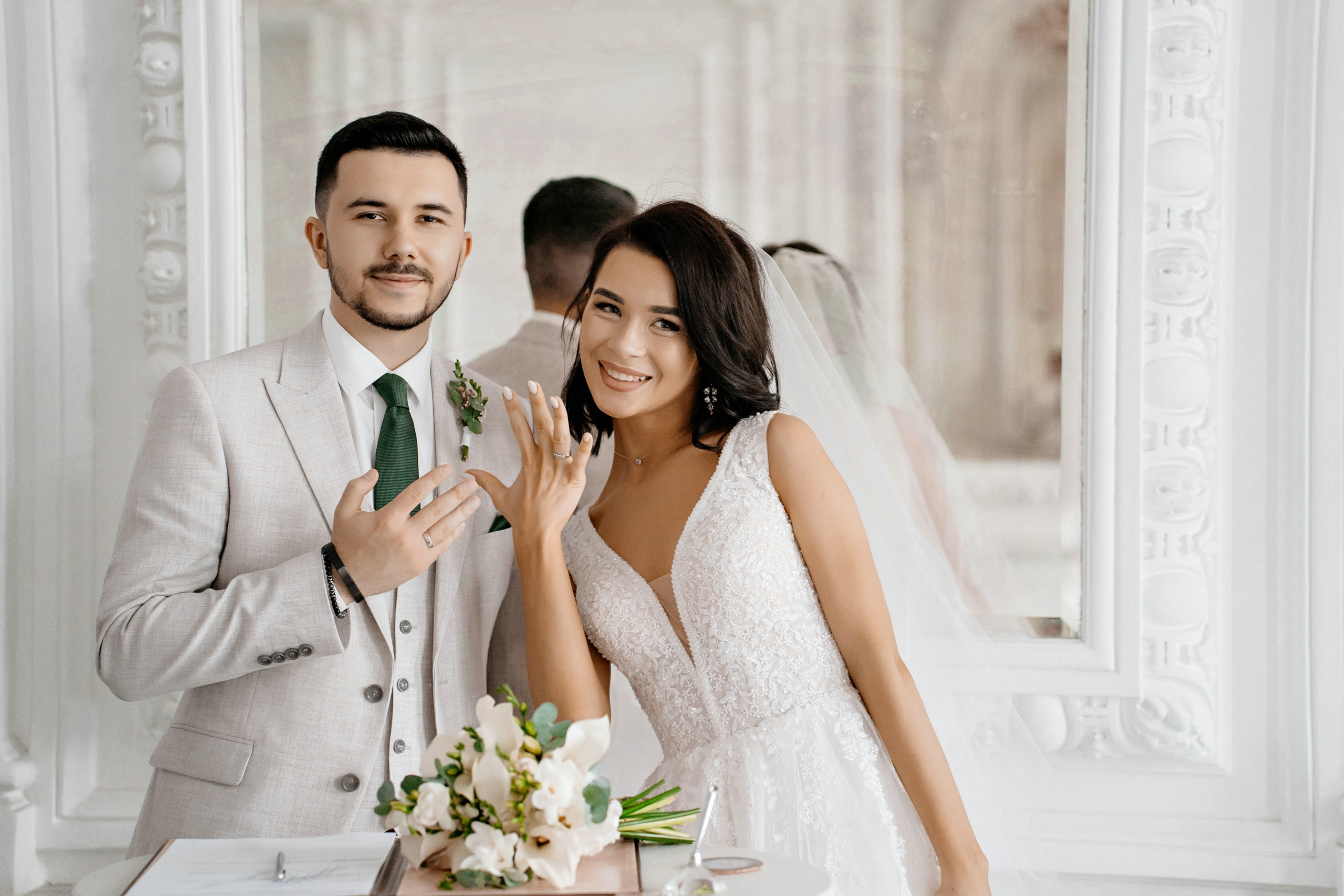 Регистрация брака в особняке Спиридонова. Свадебный и семейный фотограф в Москве Светлана Зоткина