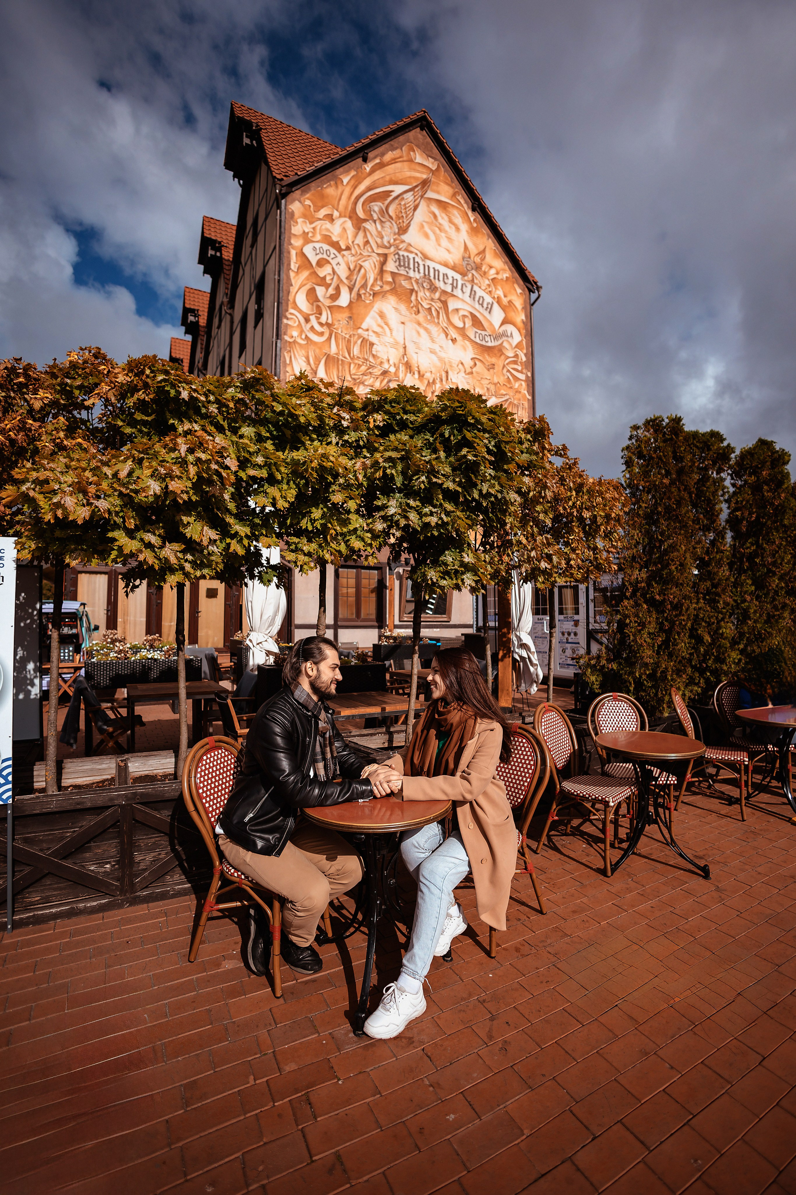 Прогулка по Рыбной деревне и острову Канта, осень. Фотограф в Калининграде свадебная фотография, репортажная, фотосессии