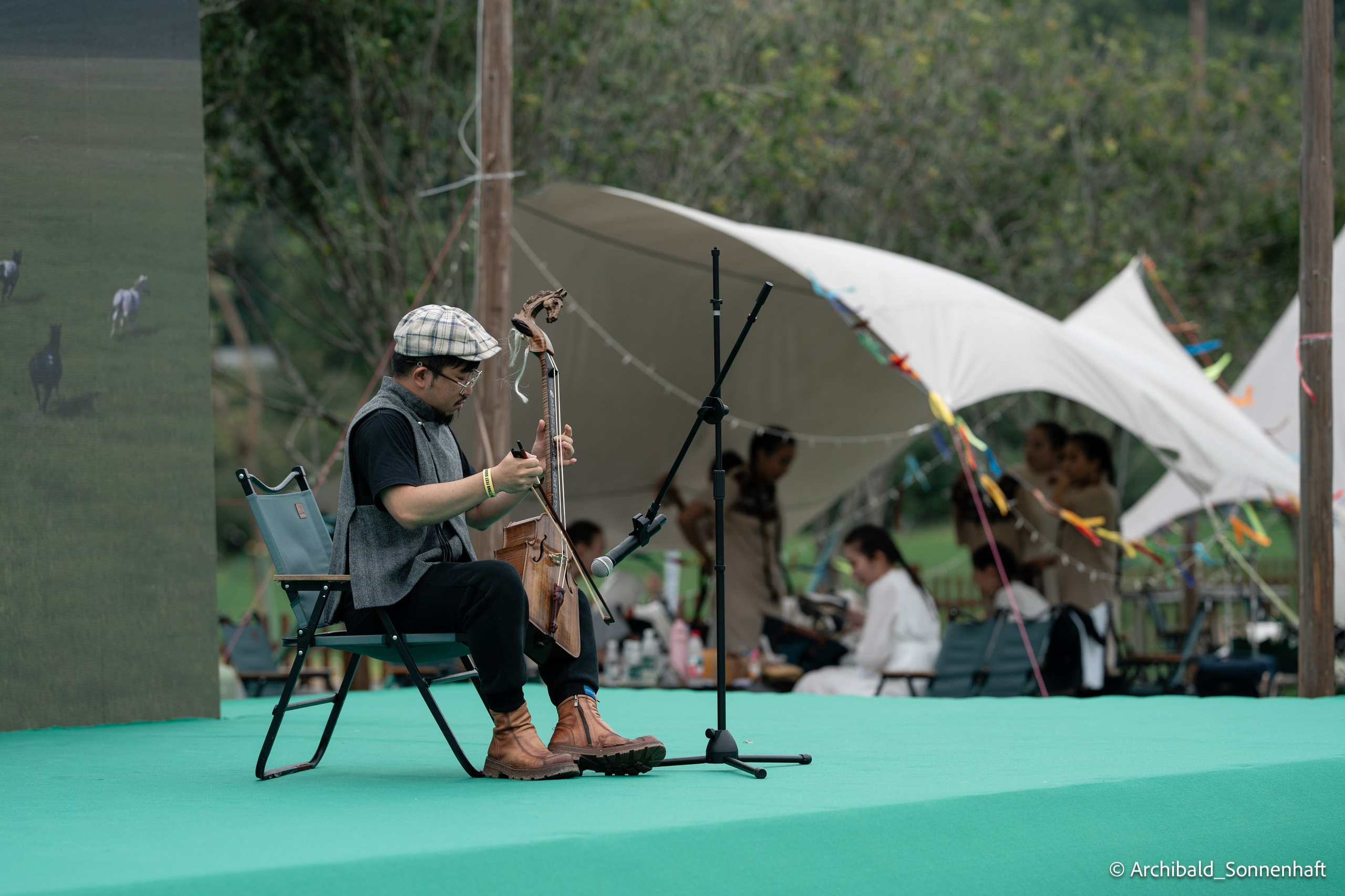 Yakuts festival of rebirth of nature after a hard winter. Photographer in Guangzhou, China. Archibald Sonnenhaft