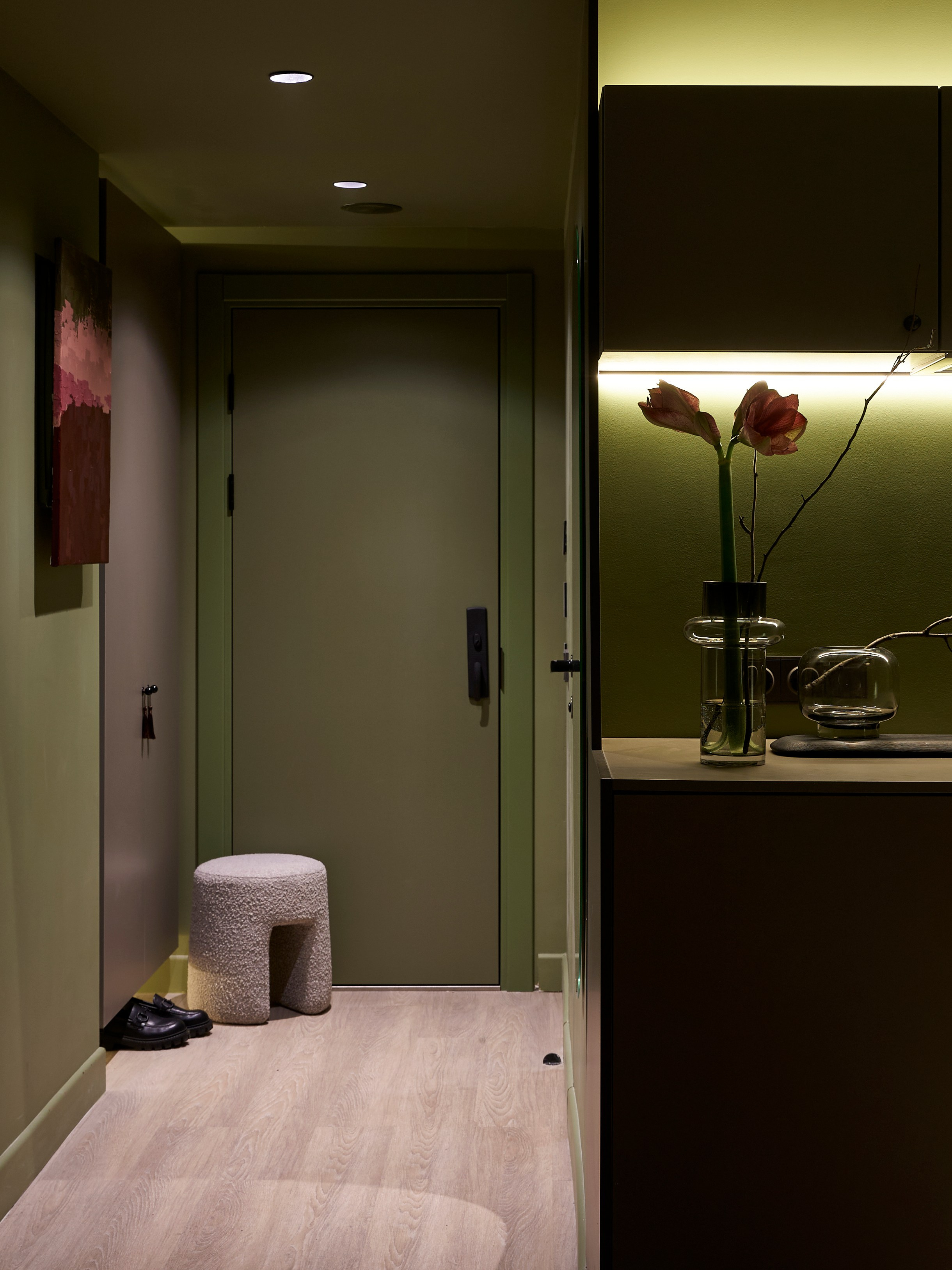 GREEN ROOM для отеля 4* в Москве. Дизайнер интерьера ЛОСКУТОВА ЕКАТЕРИНА в г. Санкт-Петербург