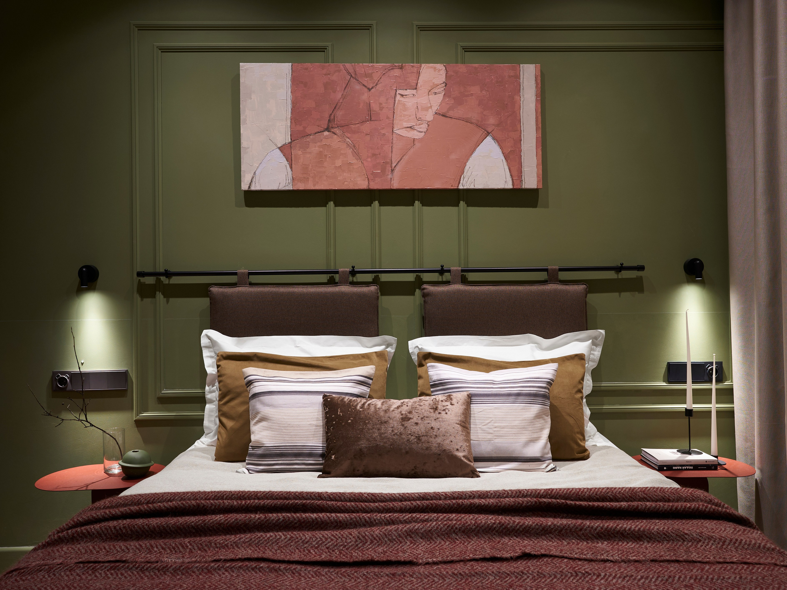 GREEN ROOM для отеля 4* в Москве. Дизайнер интерьера ЛОСКУТОВА ЕКАТЕРИНА в г. Санкт-Петербург