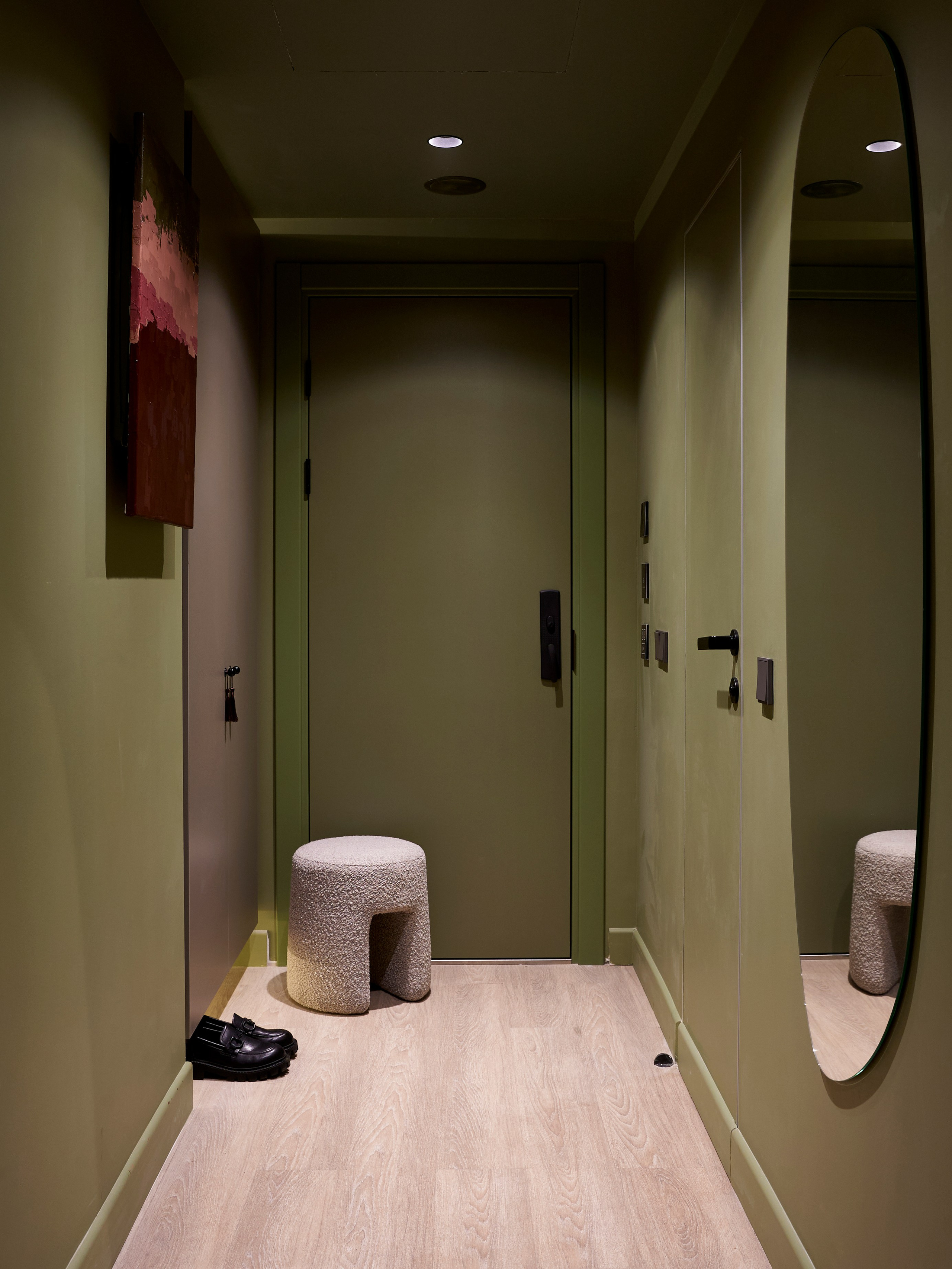 GREEN ROOM для отеля 4* в Москве. Дизайнер интерьера ЛОСКУТОВА ЕКАТЕРИНА в г. Санкт-Петербург