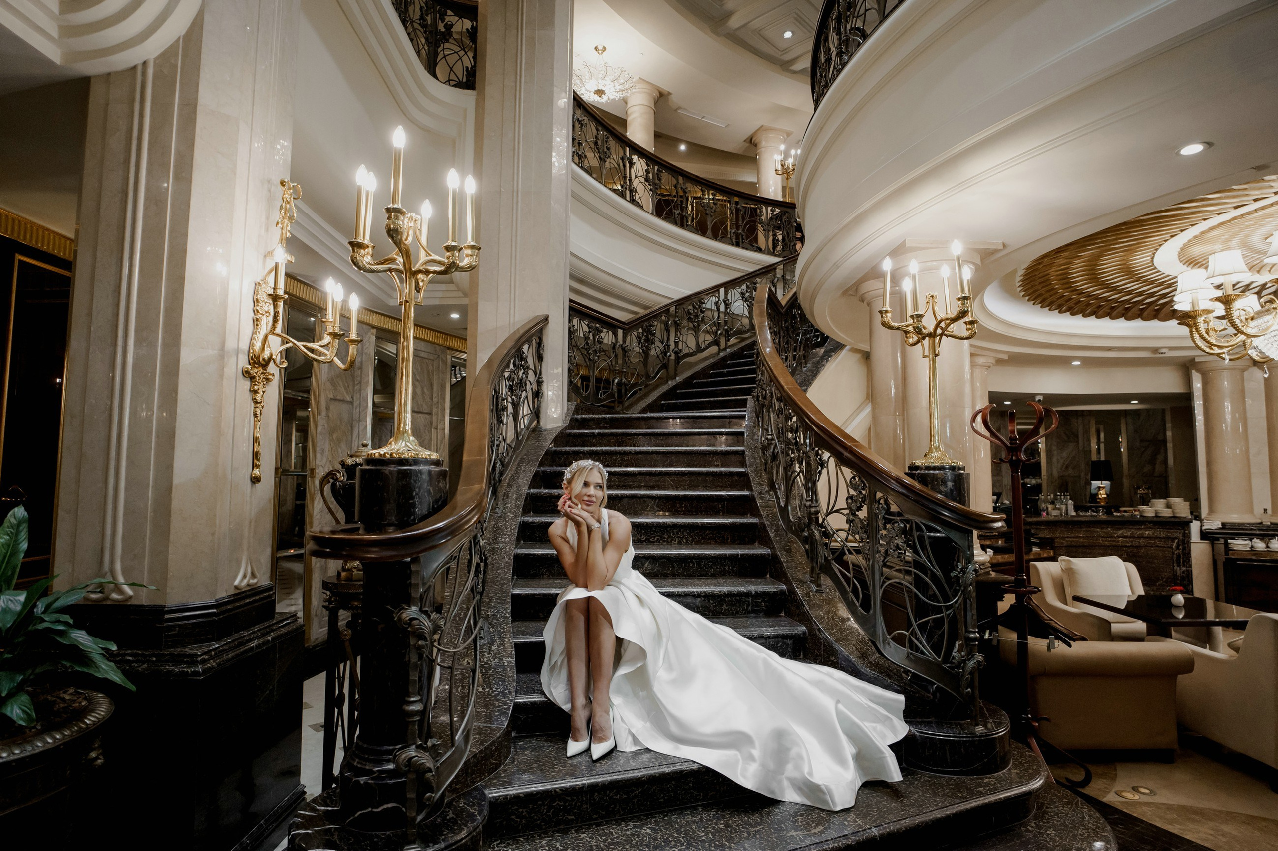 Утро невесты в отеле St. Regis