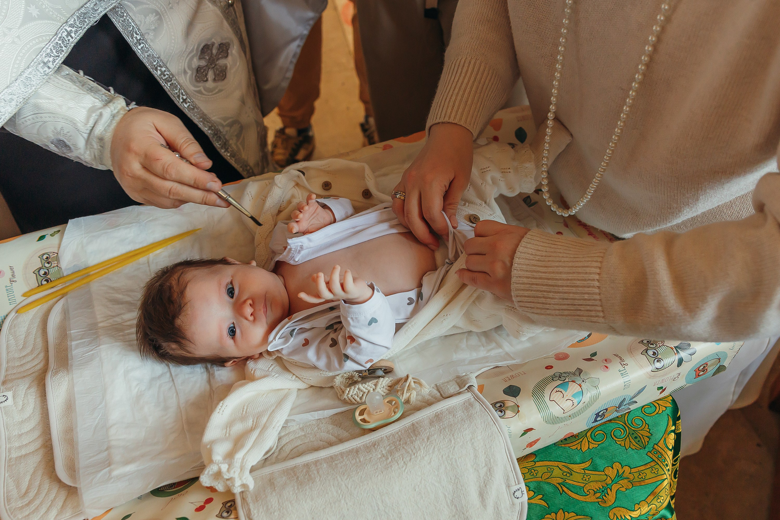 Таинство крещения. Портретный и семейный фотограф в Москве Стаховская Елена