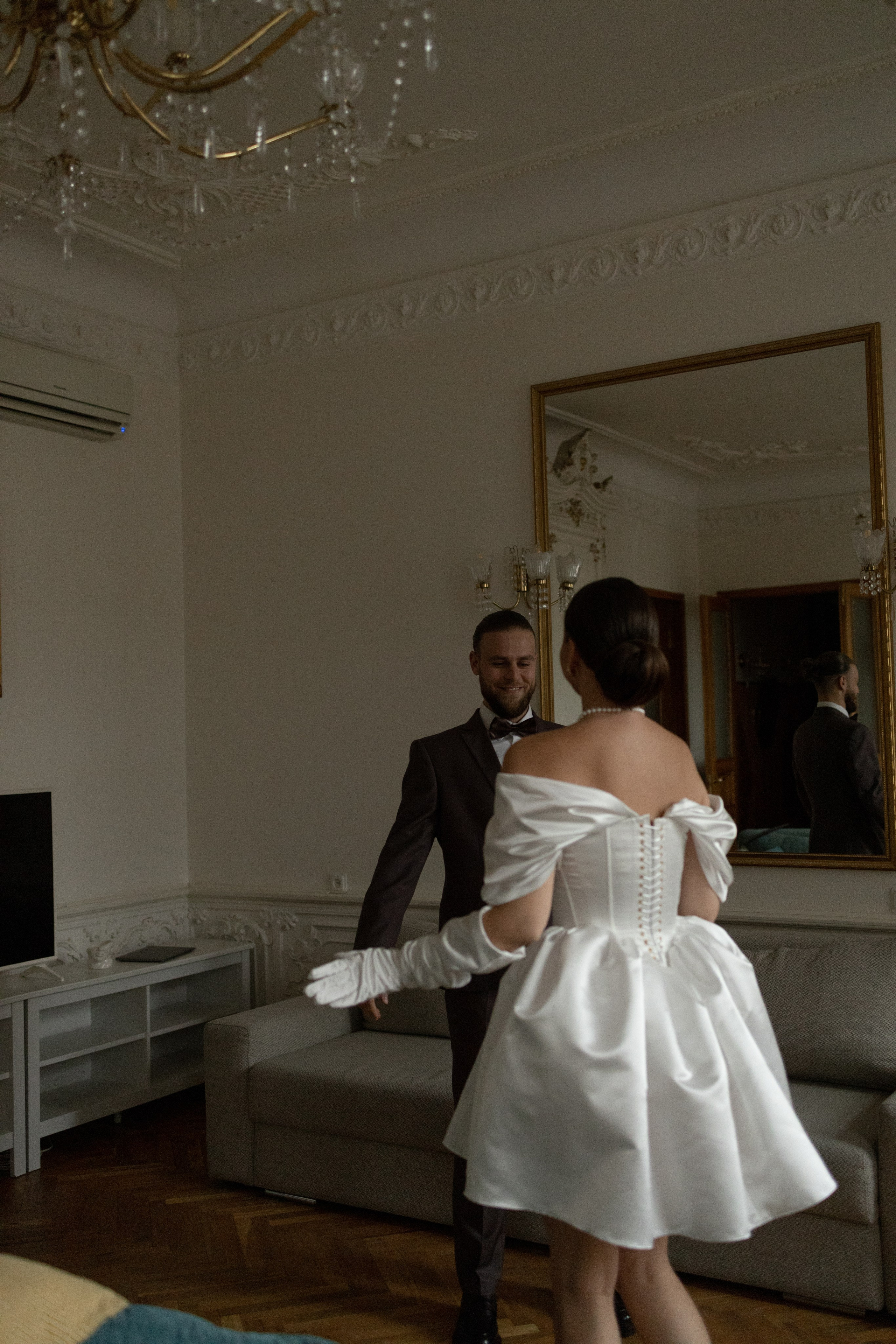 Свадебная фотосессия в студии/отеле. Фотограф в Санкт-Петербурге Шевченко Наталья