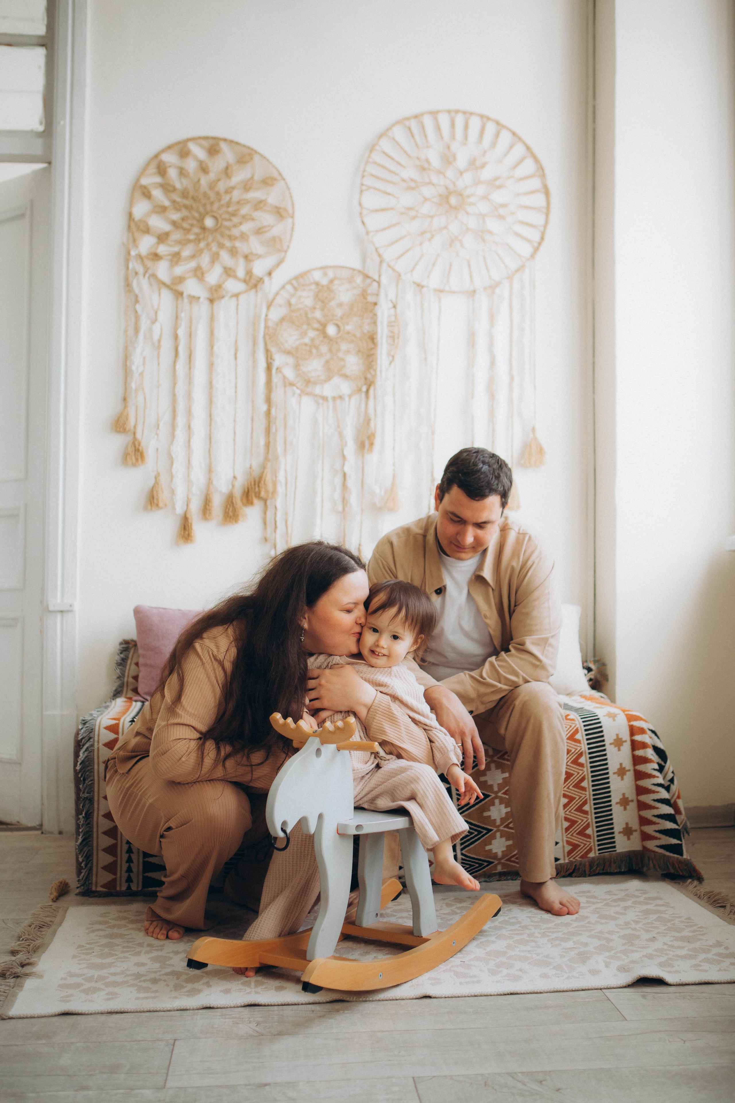 Елена, Павел и Ксюша 💖. Фотограф Ольга Крукле