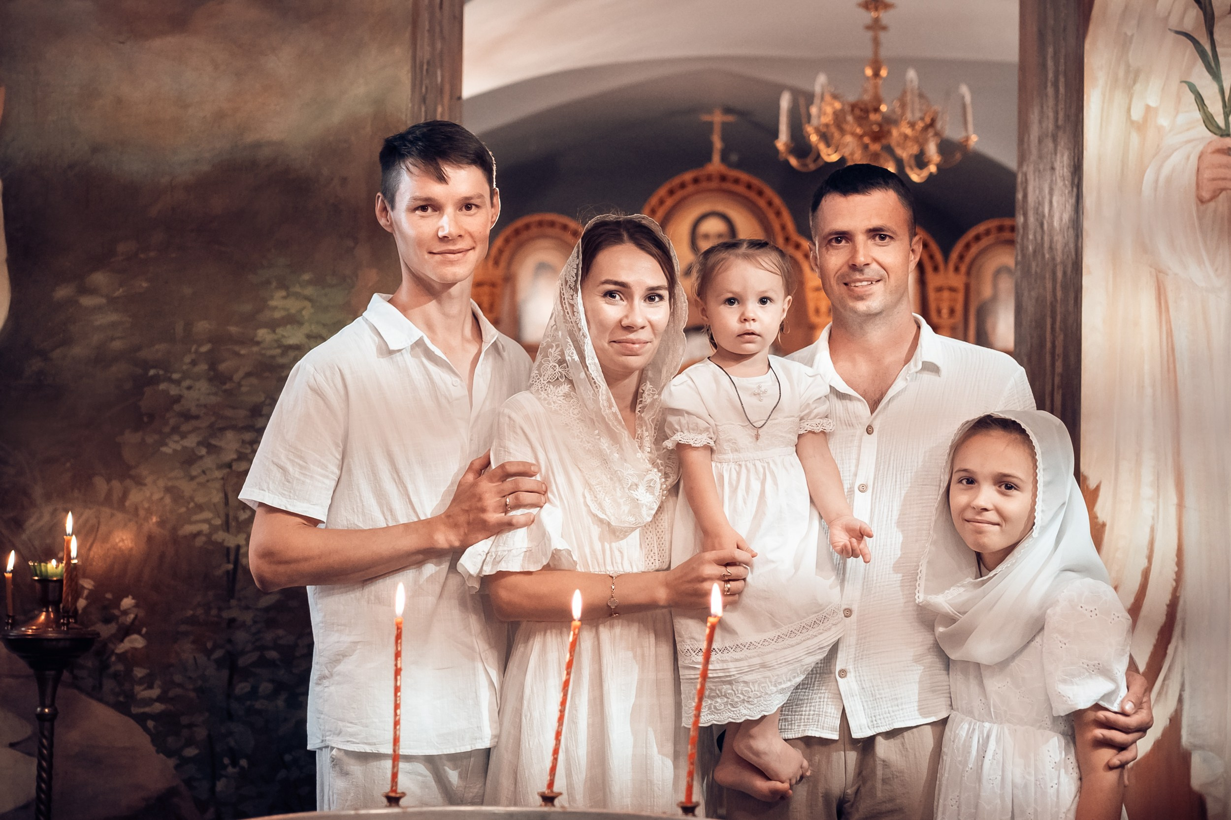 Крещение в Покровском соборе. Церковный фотограф Севастополь