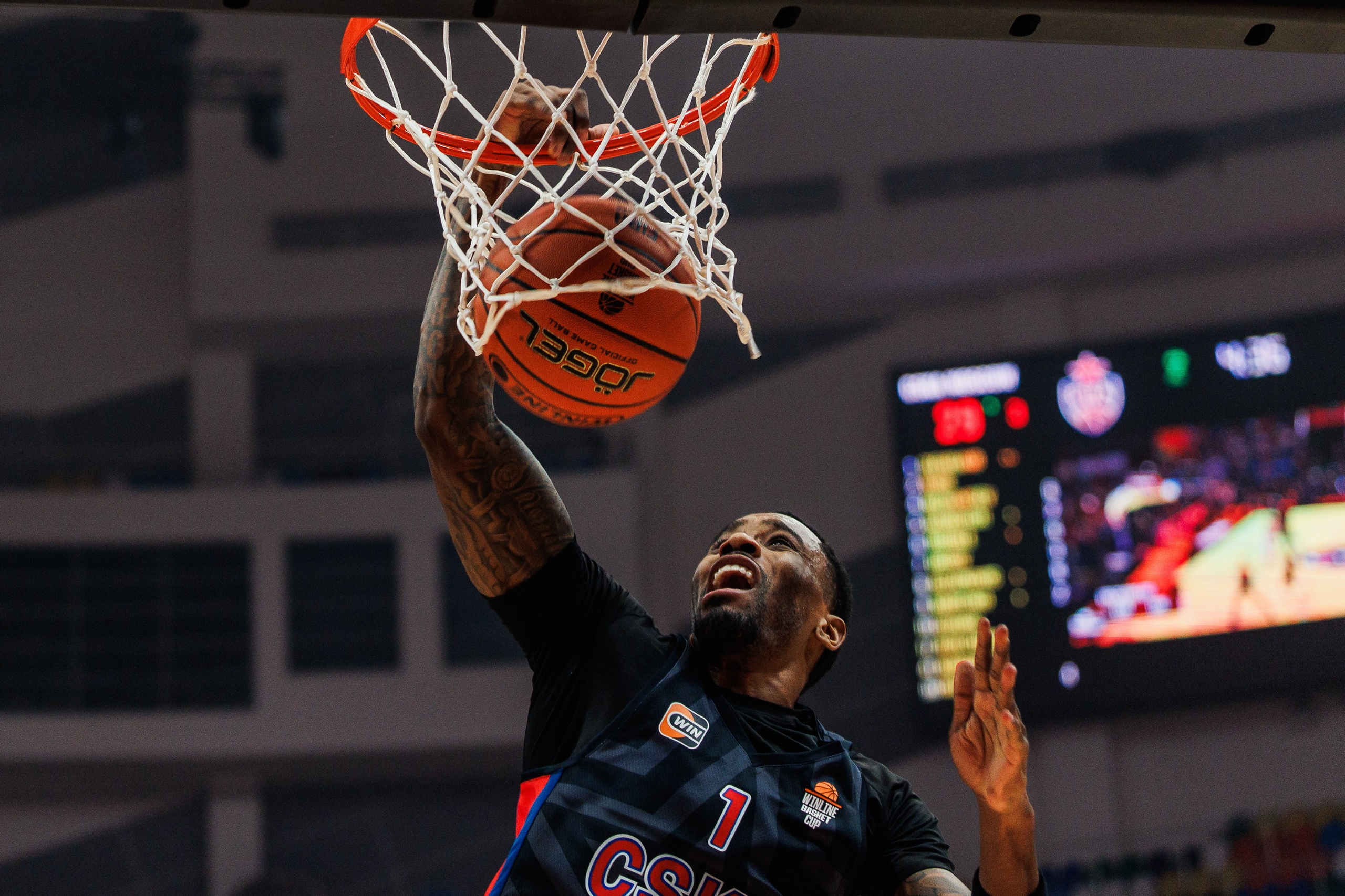 Winline Basket Cup CSKA — Lokomotiv-Luban. Photographer Danil Aykin