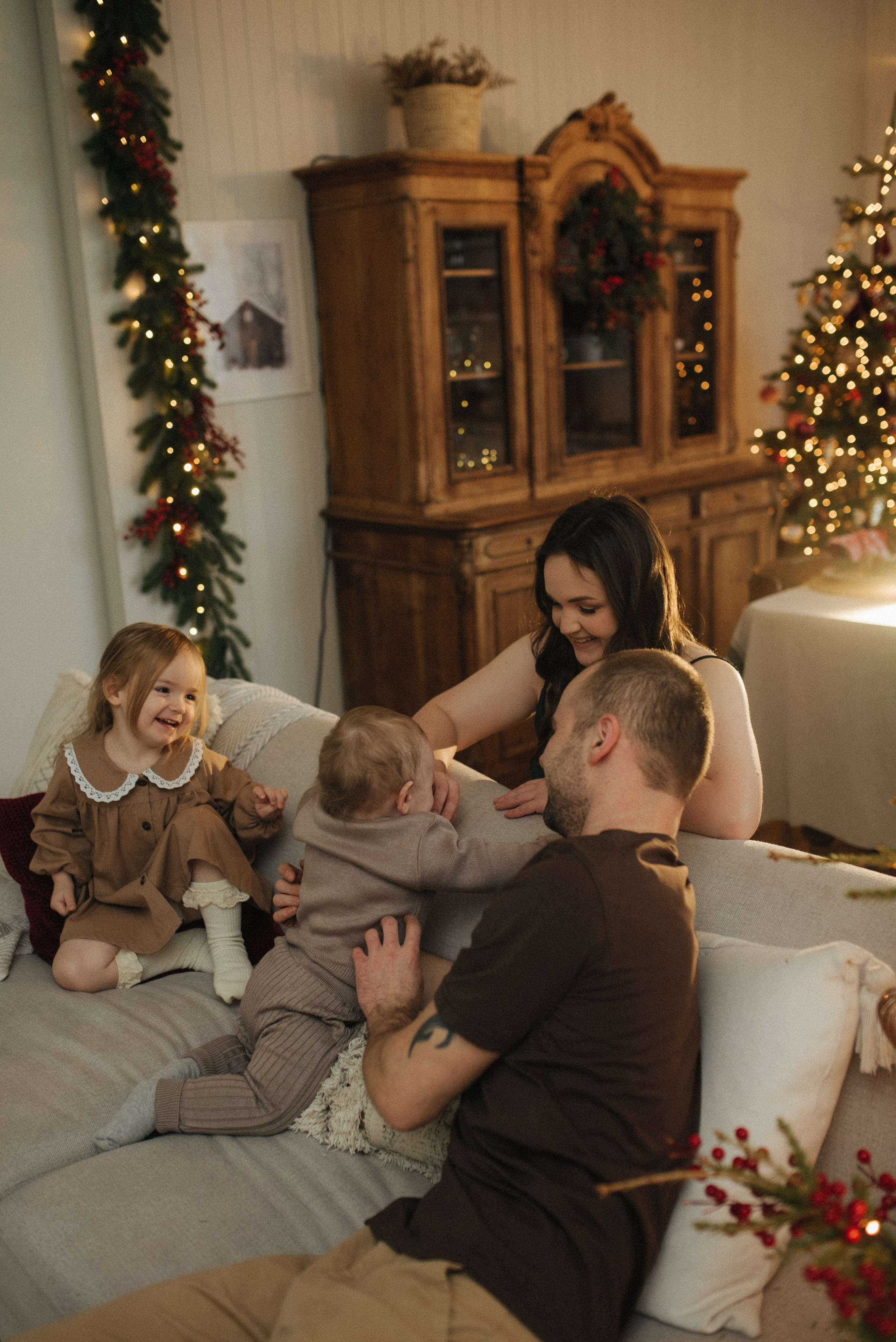 Новогодняя в студии. Фотограф в Санкт-Петребурге и в Великих Луках Волченкова Екатерина