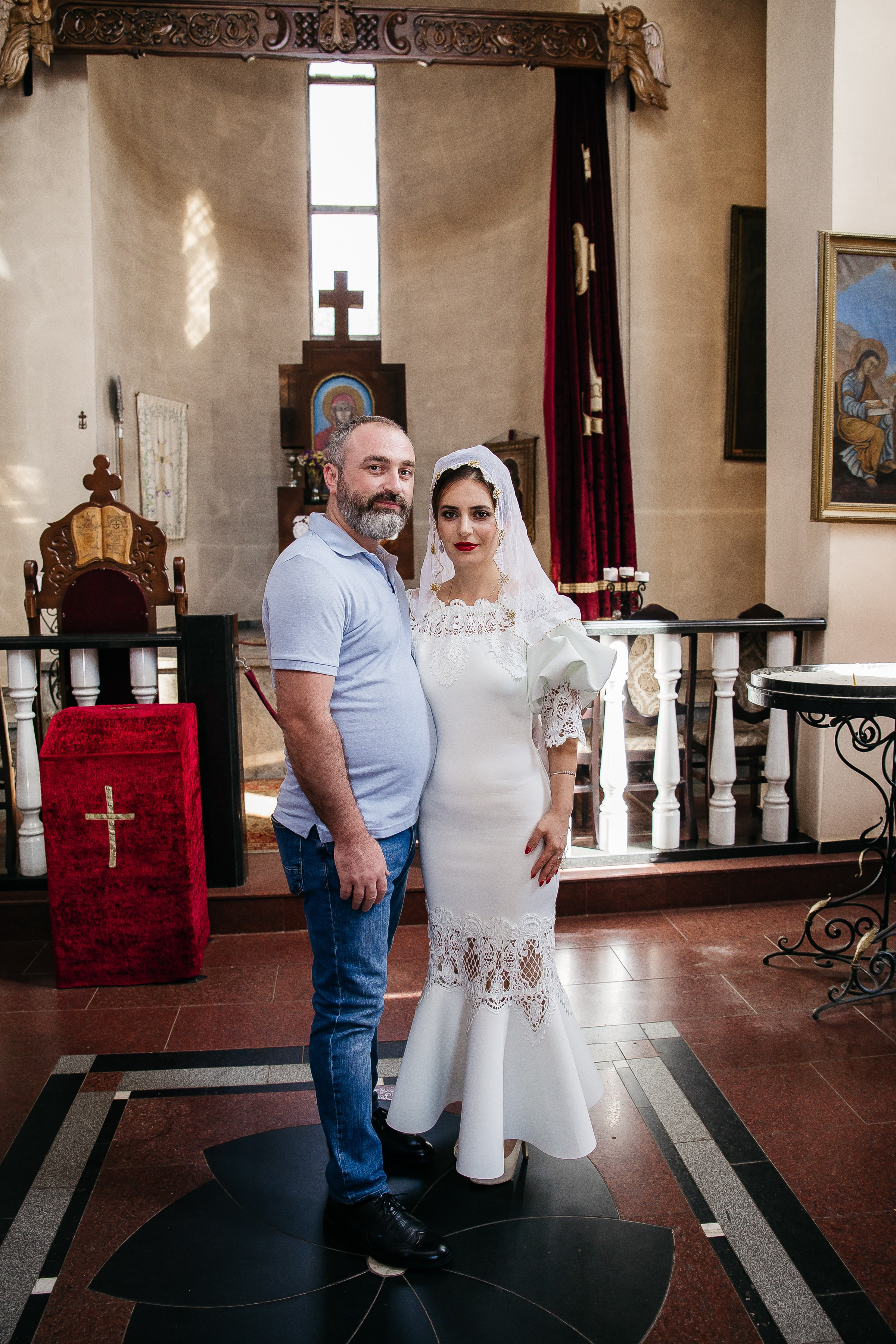 Армянская церковь. Свадебный и семейный фотограф в Краснодаре Илонна Ковалева