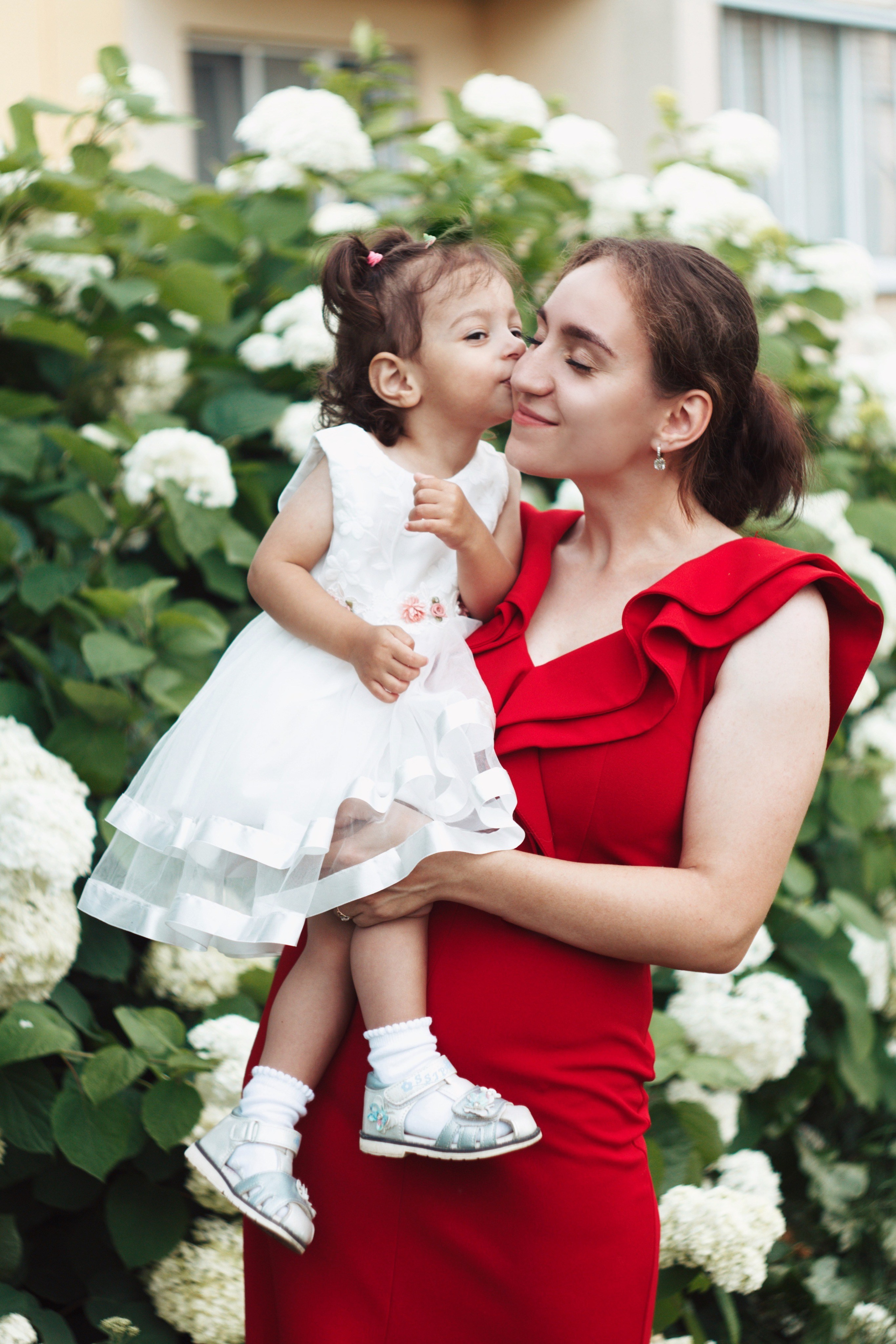 Катя и ее дочь. Photography Eva