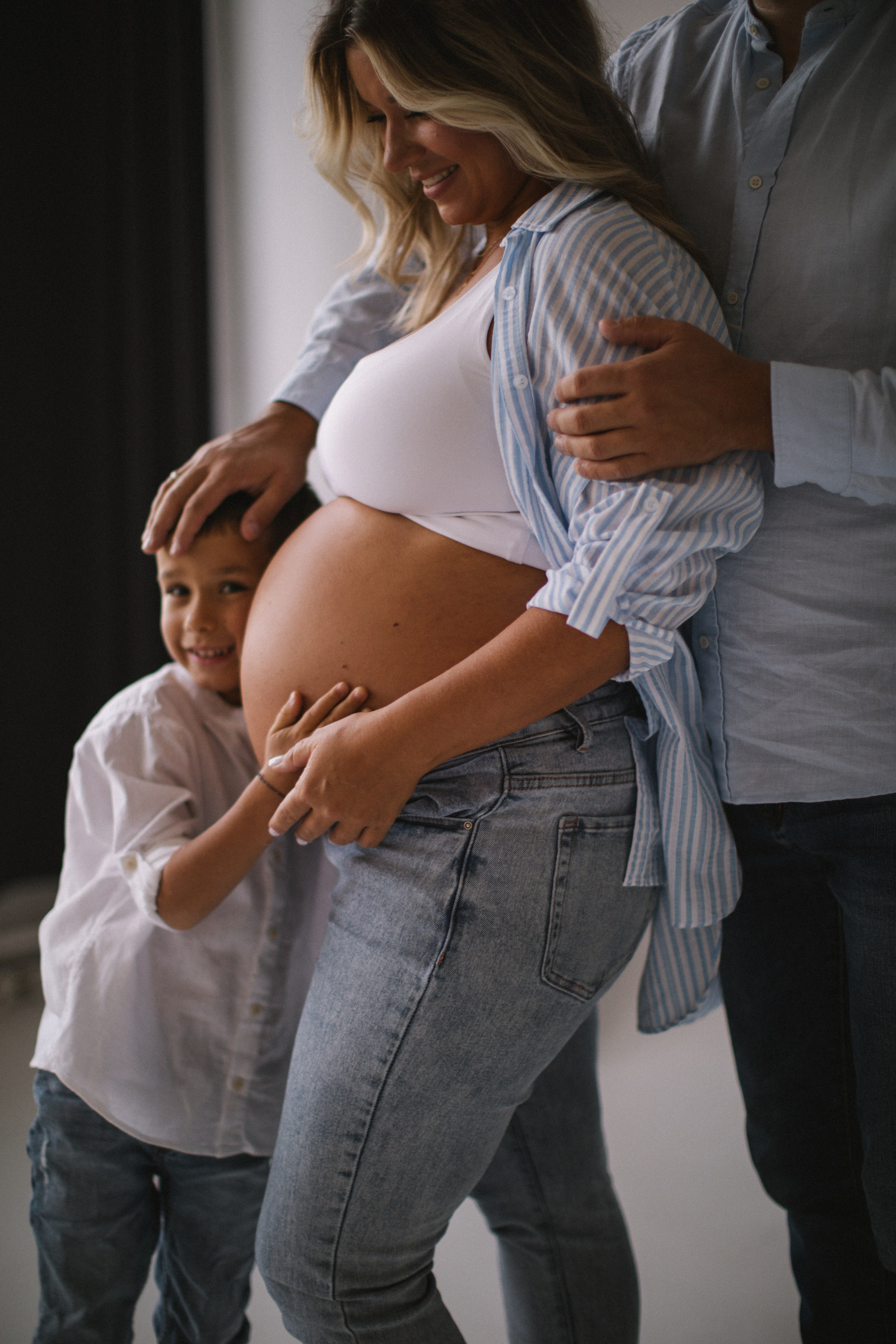 Катя со своими мужчинами🤍. Фотограф в Нижнем Новгороде