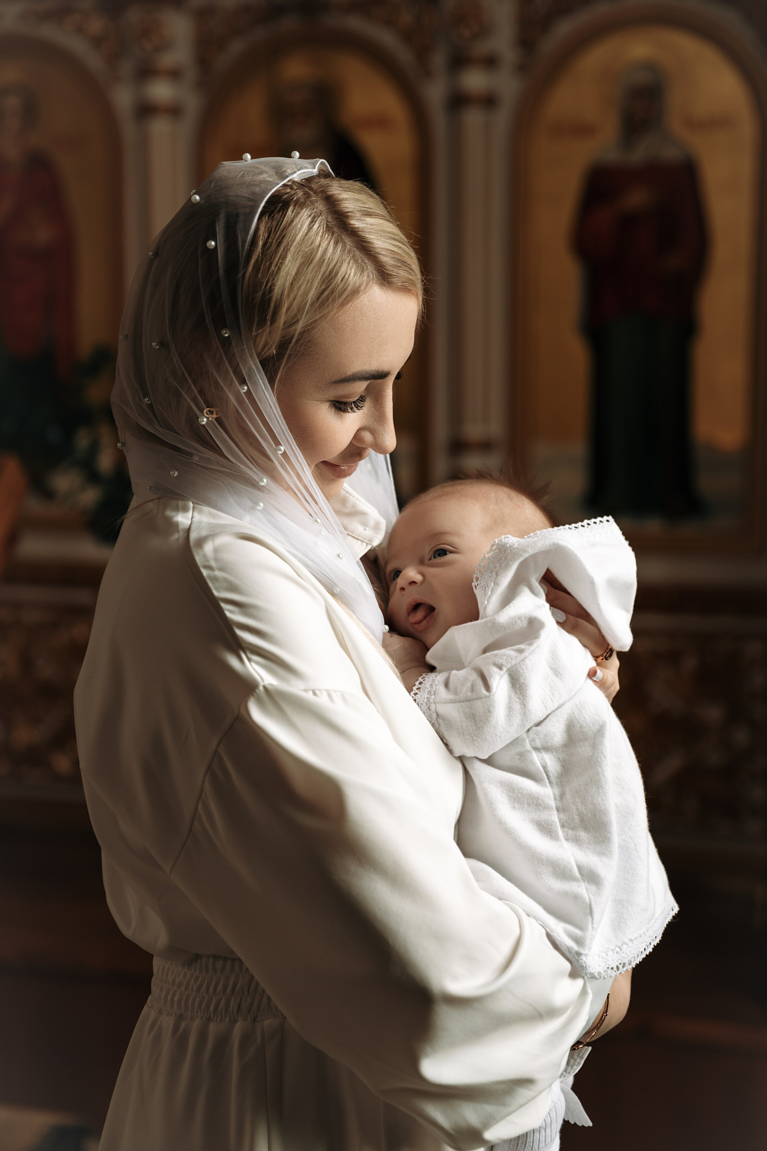 Таинство Крещения Никиты. Фотограф Сальск Катерина