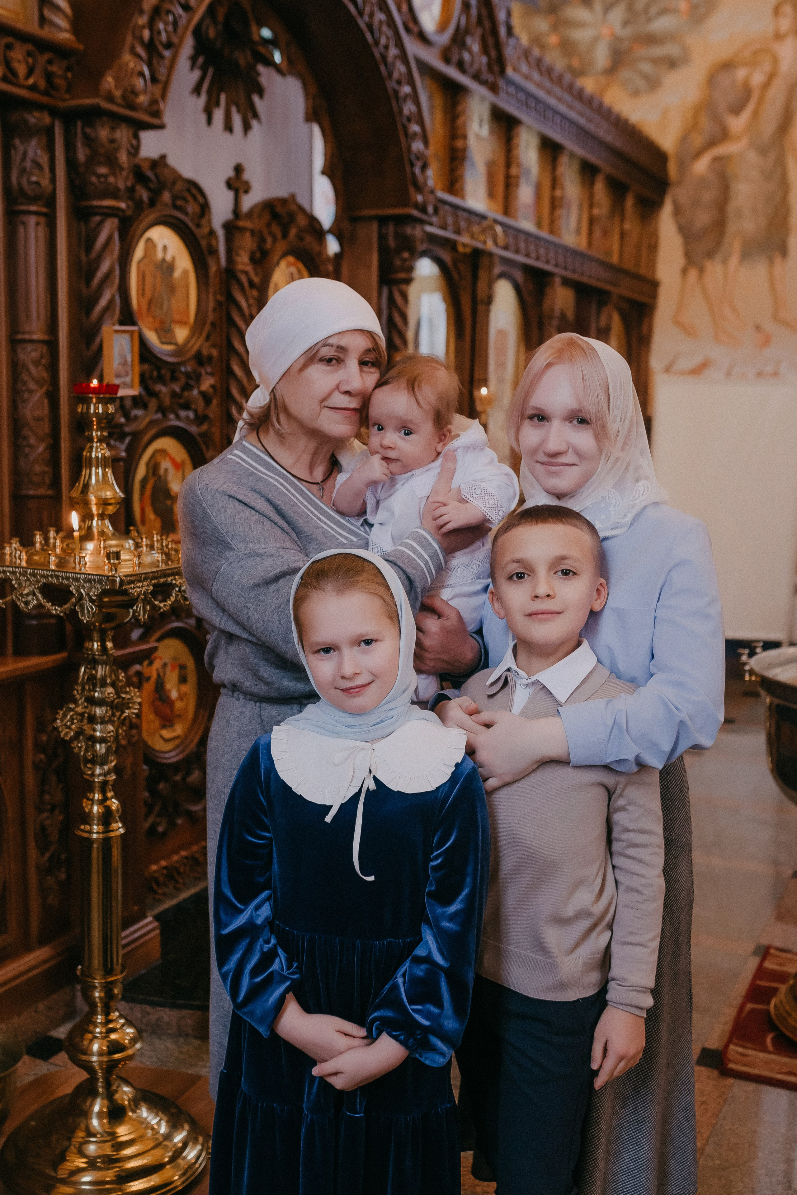 Крещение Владимира. Храм Георгия Победоносца. Семейный фотограф в Сургуте