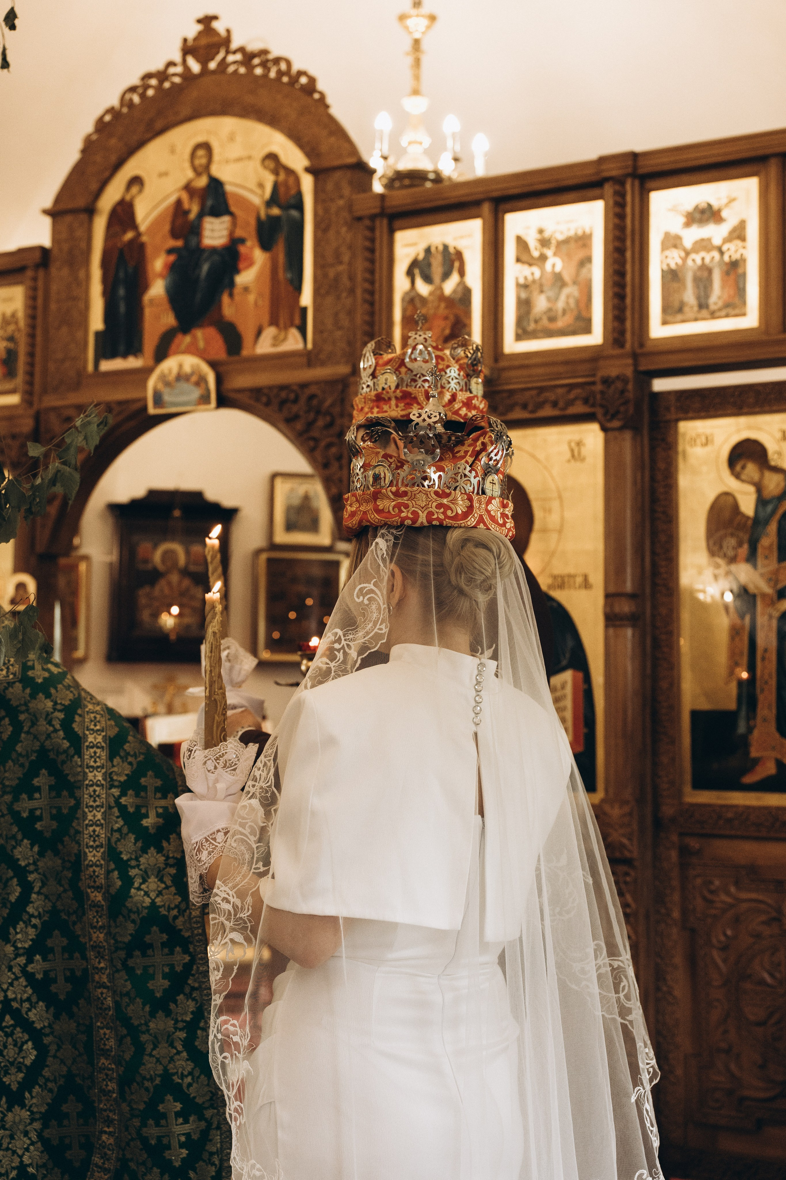 Венчание + прогулка. Фотограф Полина Абрамова