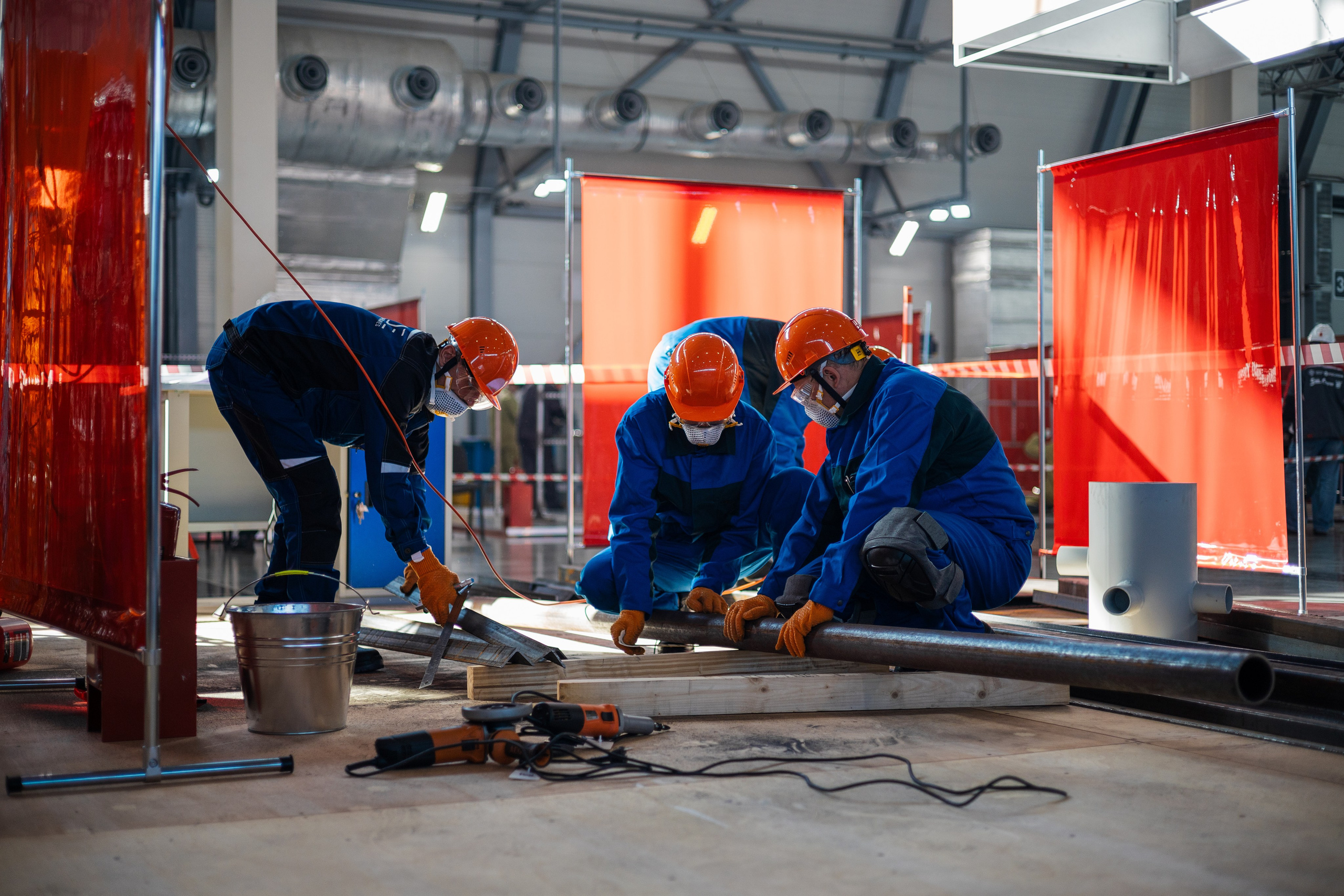 Фотосъемка строительного чемпионата в СПб | Динамичные кадры для медиа