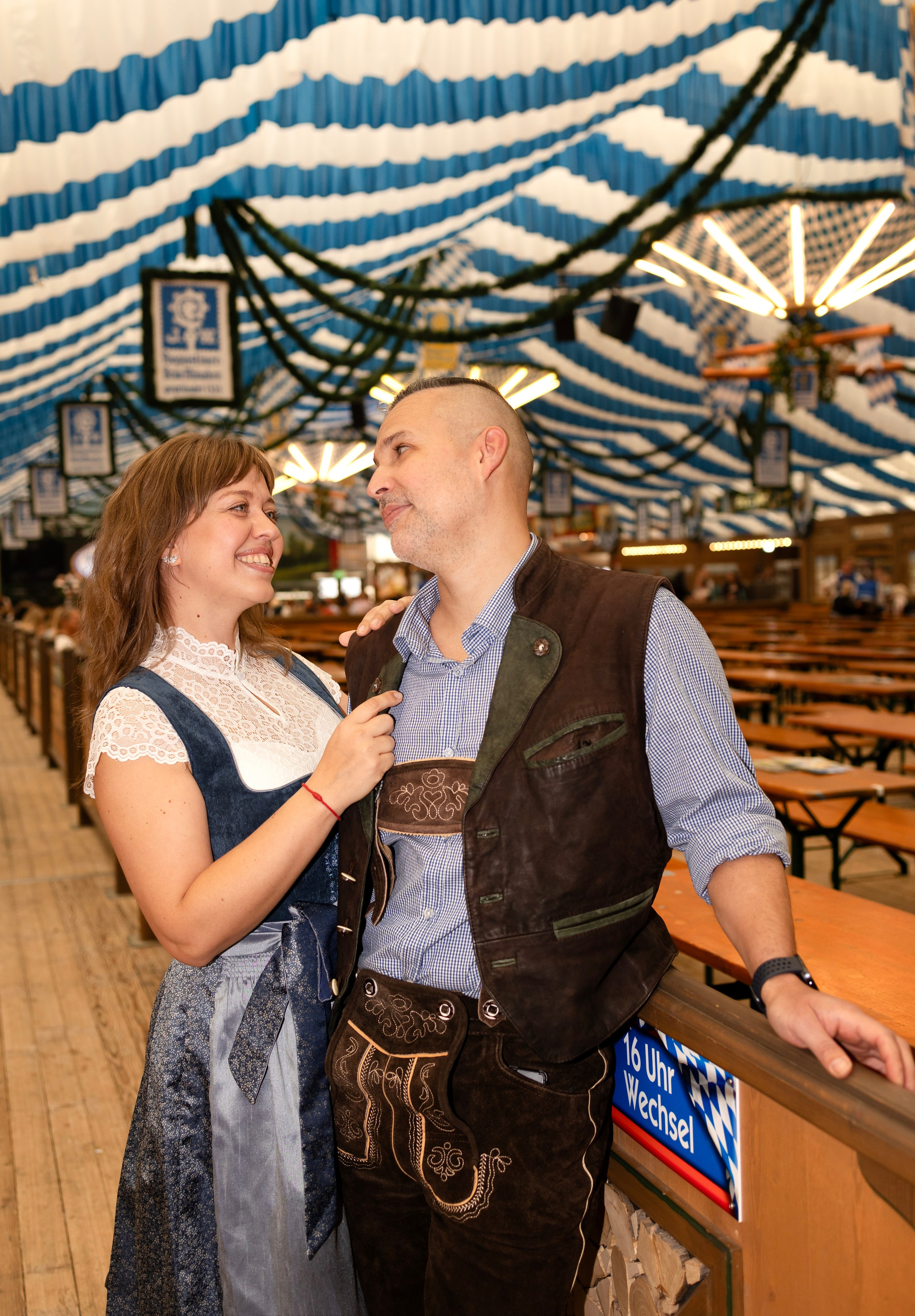 Frühlingsfest. Photographer in Munich