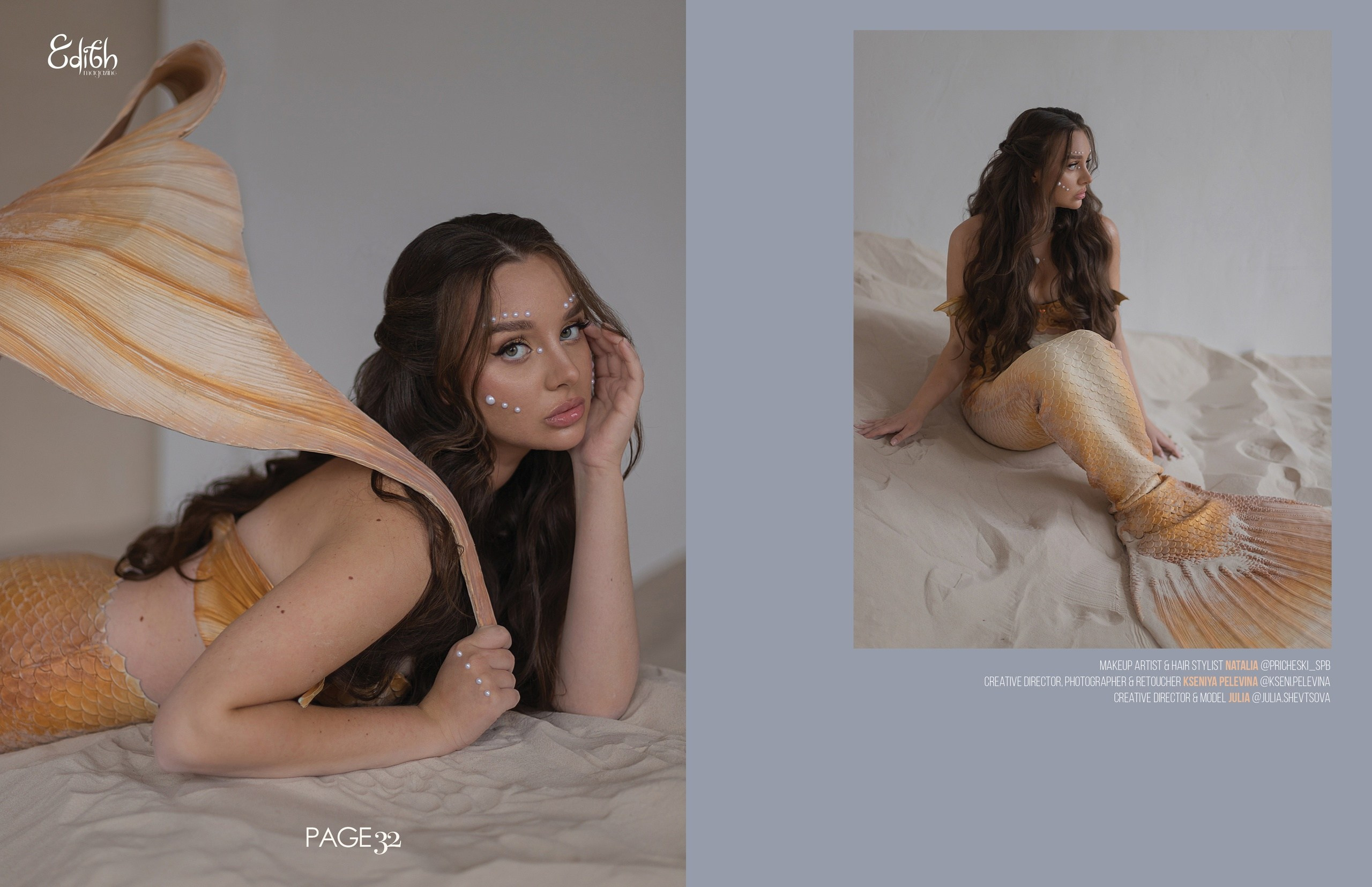 Edith magazine, USA. Утонченный фотограф в Санкт-Петербурге Ксения Пелевина