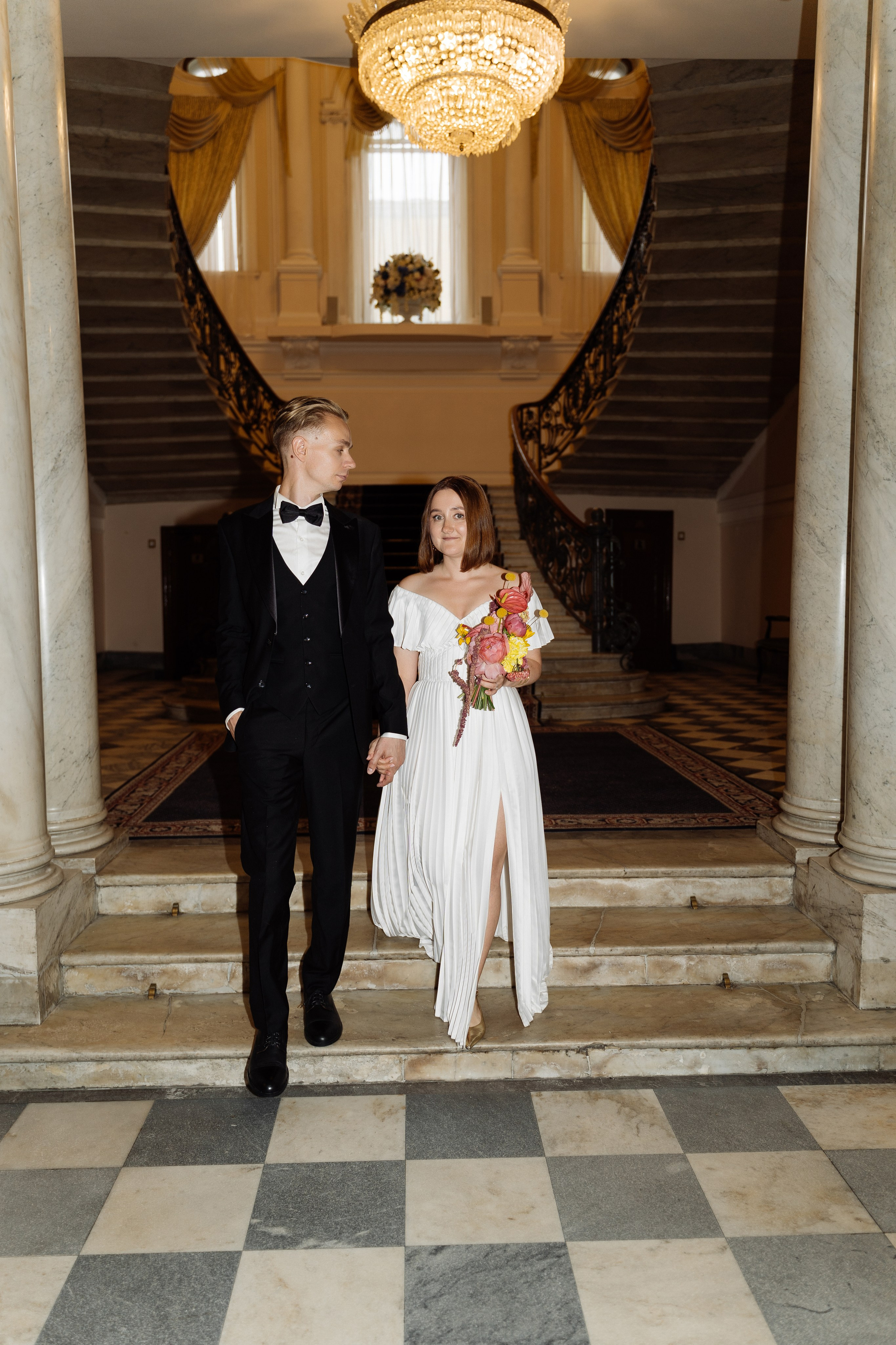 Свадьба на крыше Петербурга. Свадебный фотограф организатор в Санкт-Петербурге Ассоль Опарина