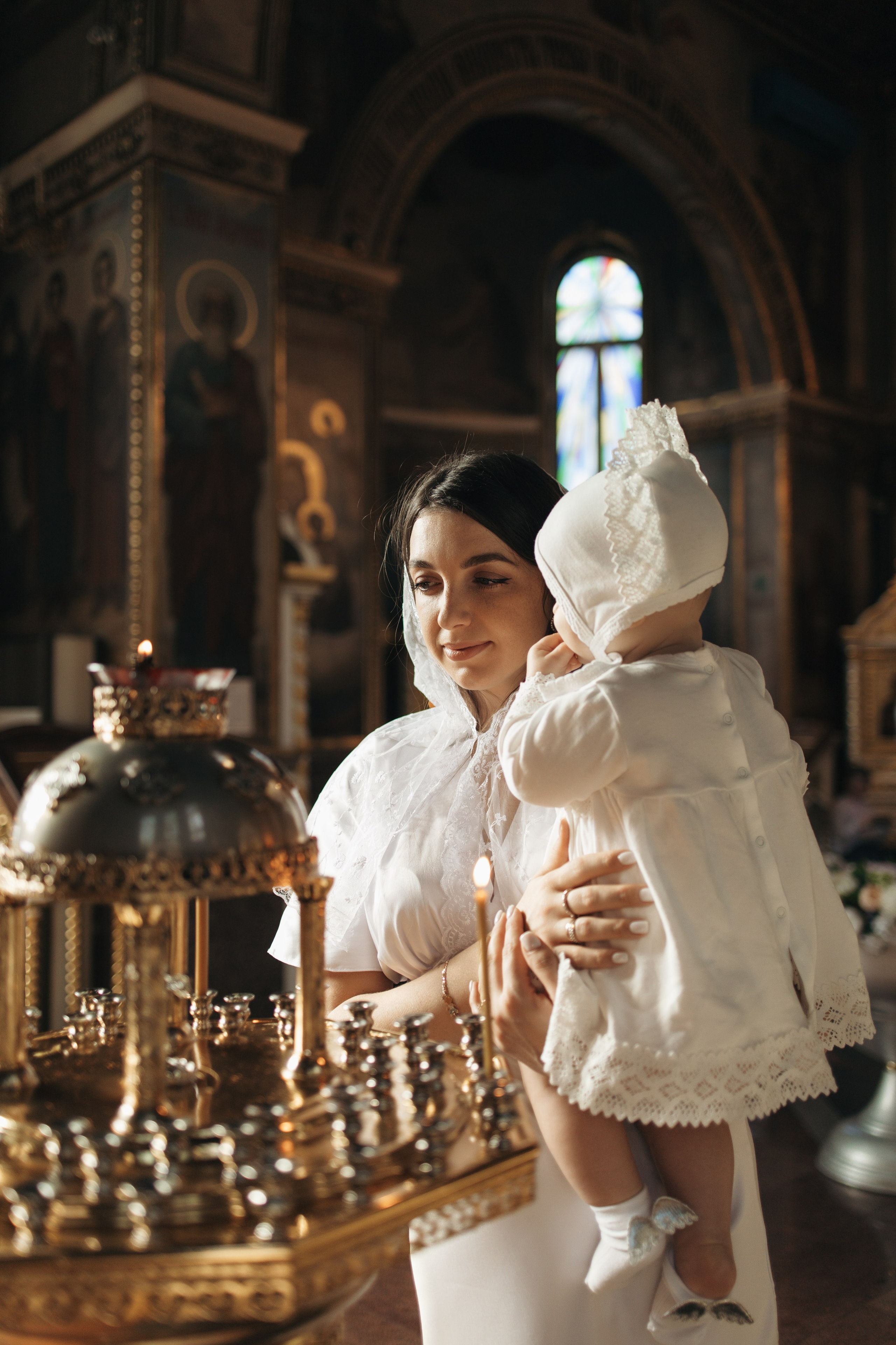 Крещение Арины. Самый теплый фотограф в Краснодаре Рябоконь Ксения