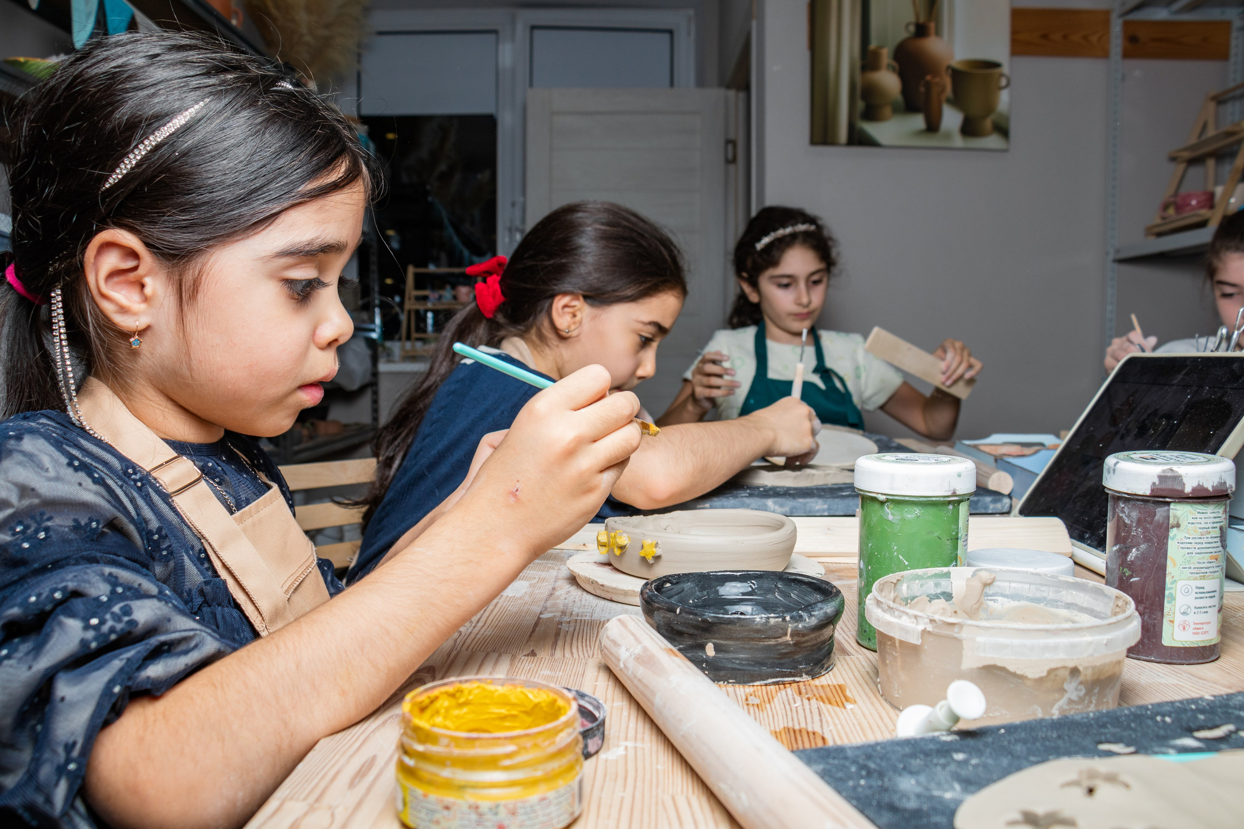 Мастер-класс. Гончарная мастерская. Портретный и репортажный фотограф
