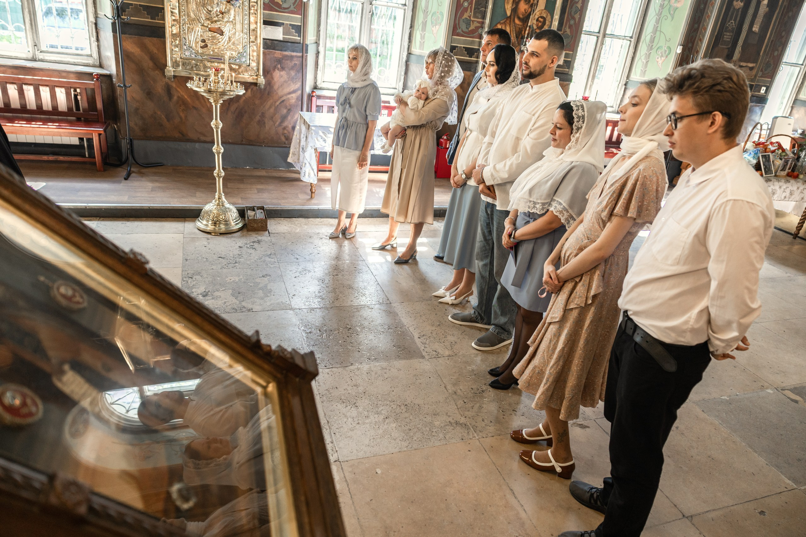 Таинство крещения. Семейный и детский фотограф в Москве Орешина Юлия