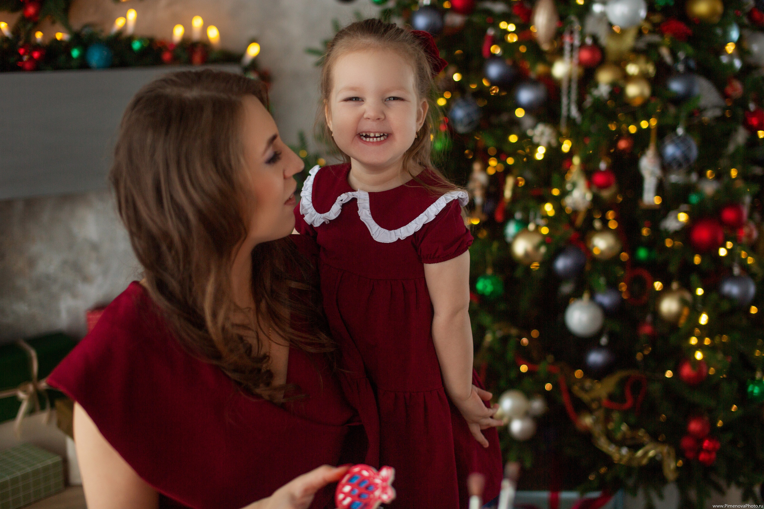 Новогодняя сказка Есении, 2024. Семейный и детский фотограф в Петрозаводске