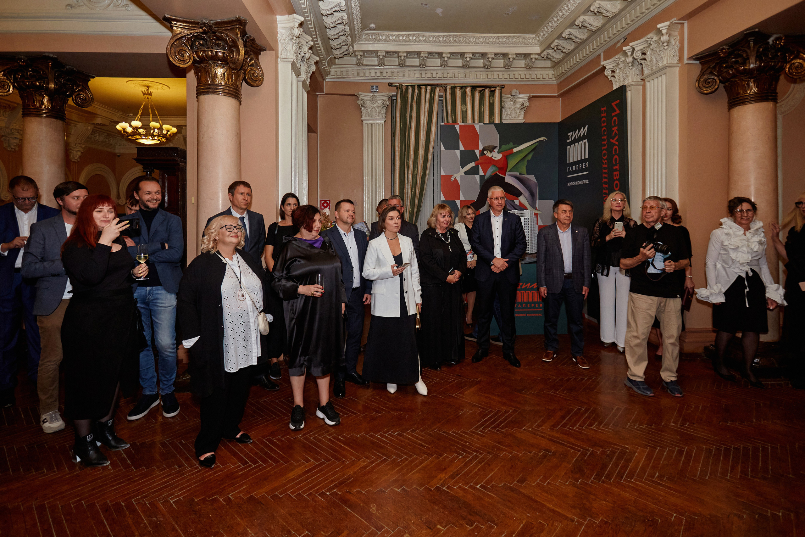 Ужин в музее | «Искусство Есть»: гала-ужин в мраморном зале. DENISOV ART (фото, видео, дизайн) САМАРА