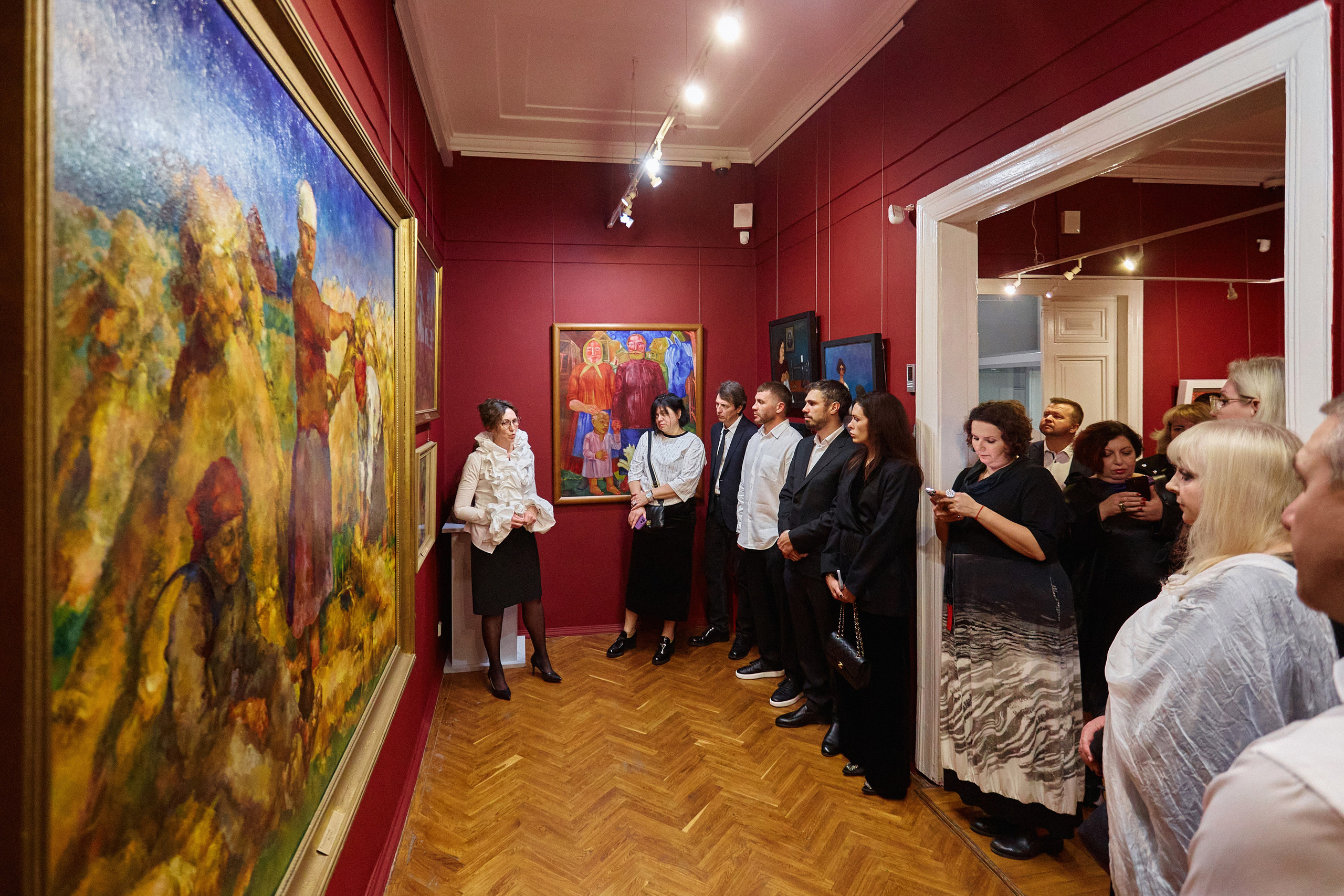 Ужин в музее | «Искусство Есть»: гала-ужин в мраморном зале. DENISOV ART (фото, видео, дизайн) САМАРА