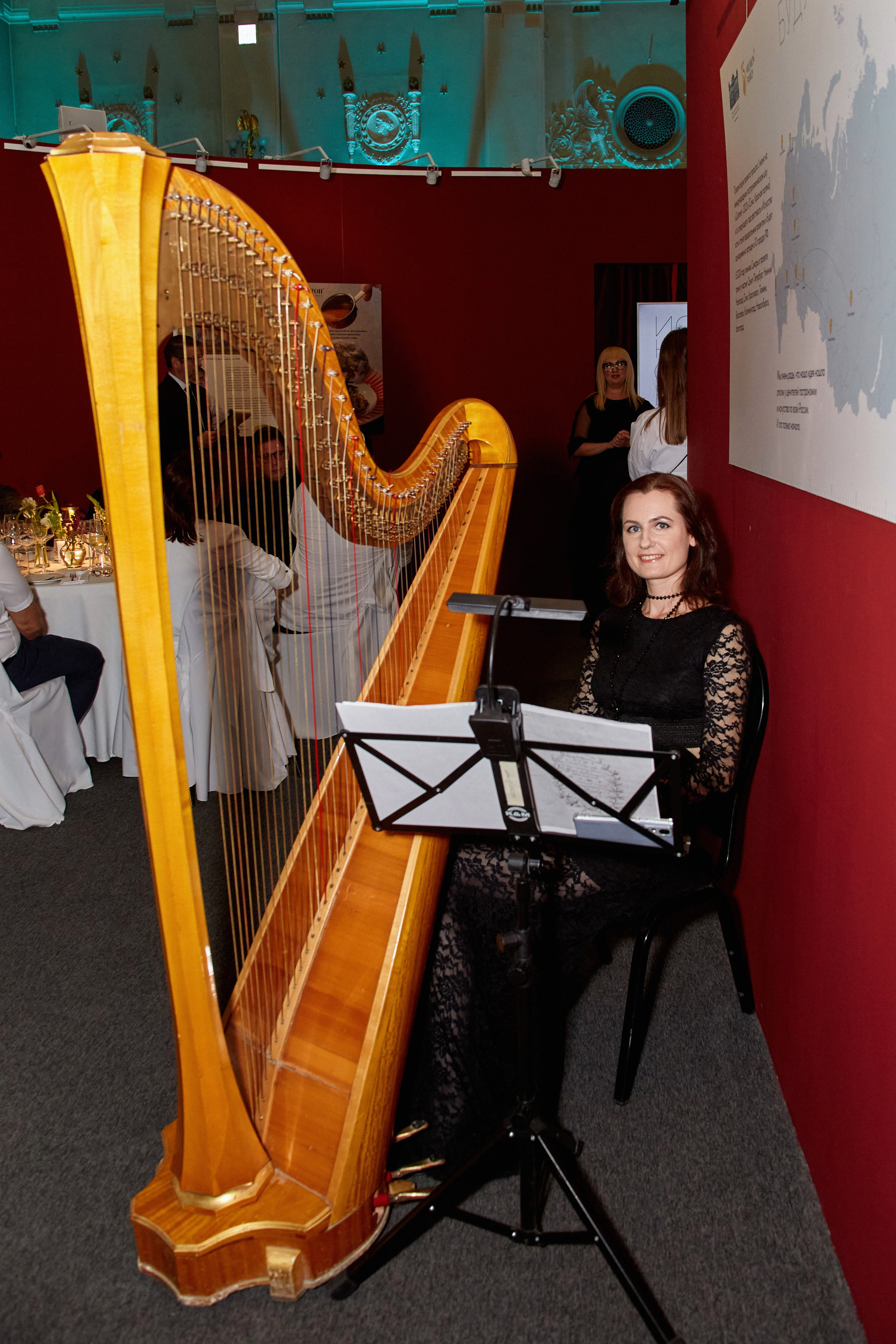 Ужин в музее | «Искусство Есть»: гала-ужин в мраморном зале. DENISOV ART (фото, видео, дизайн) САМАРА