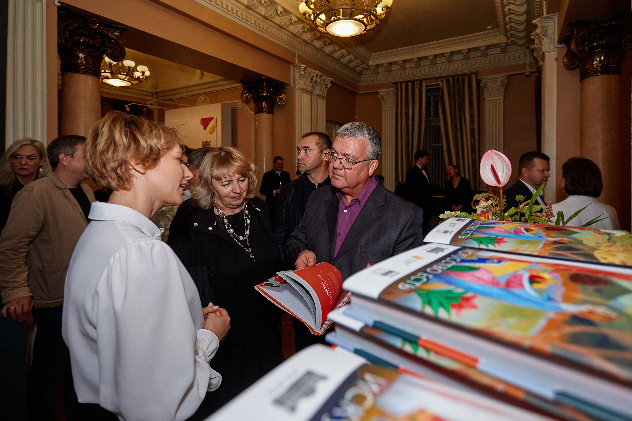 Ужин в музее | «Искусство Есть»: гала-ужин в мраморном зале. DENISOV ART (фото, видео, дизайн) САМАРА