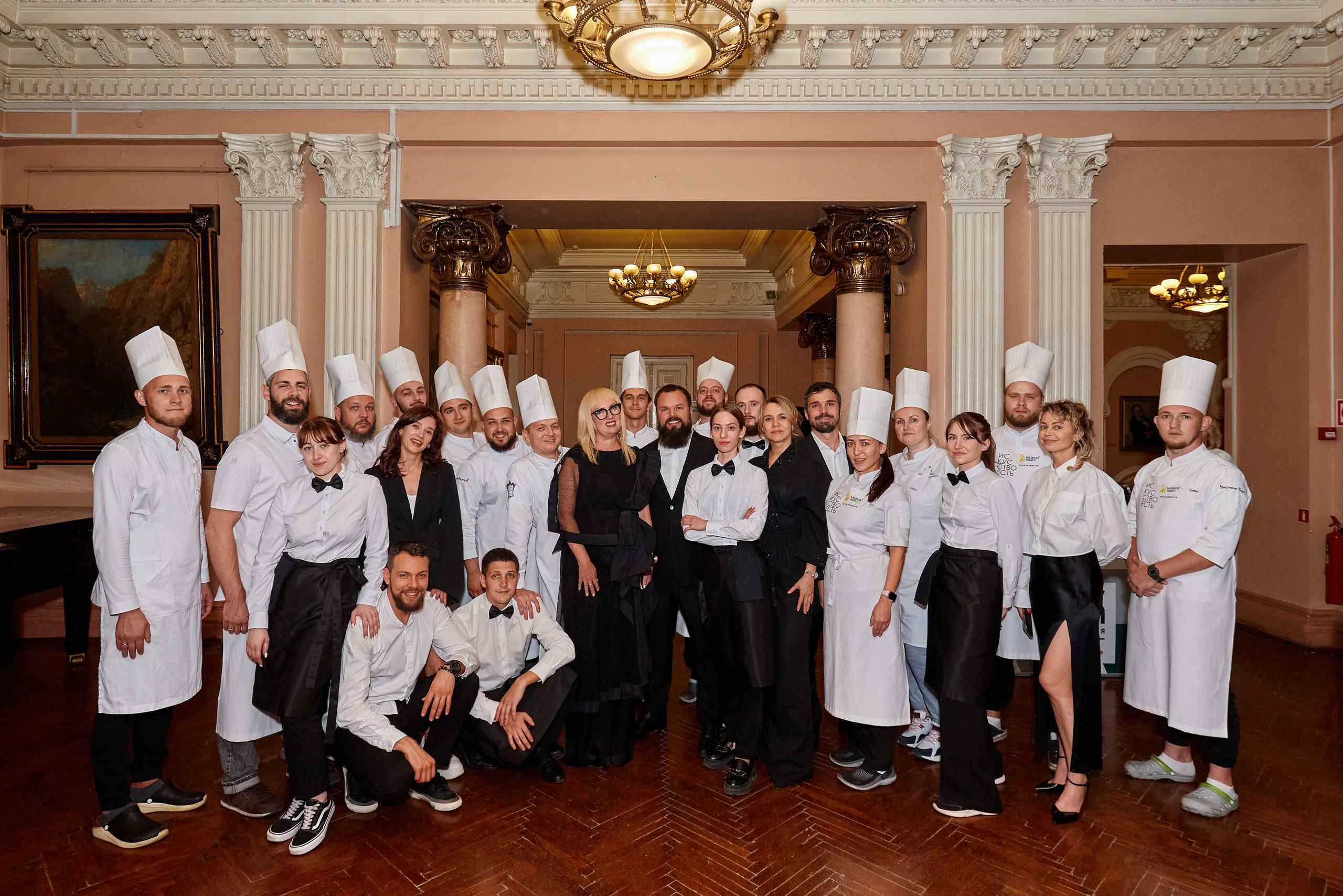 Ужин в музее | «Искусство Есть»: гала-ужин в мраморном зале. DENISOV ART (фото, видео, дизайн) САМАРА