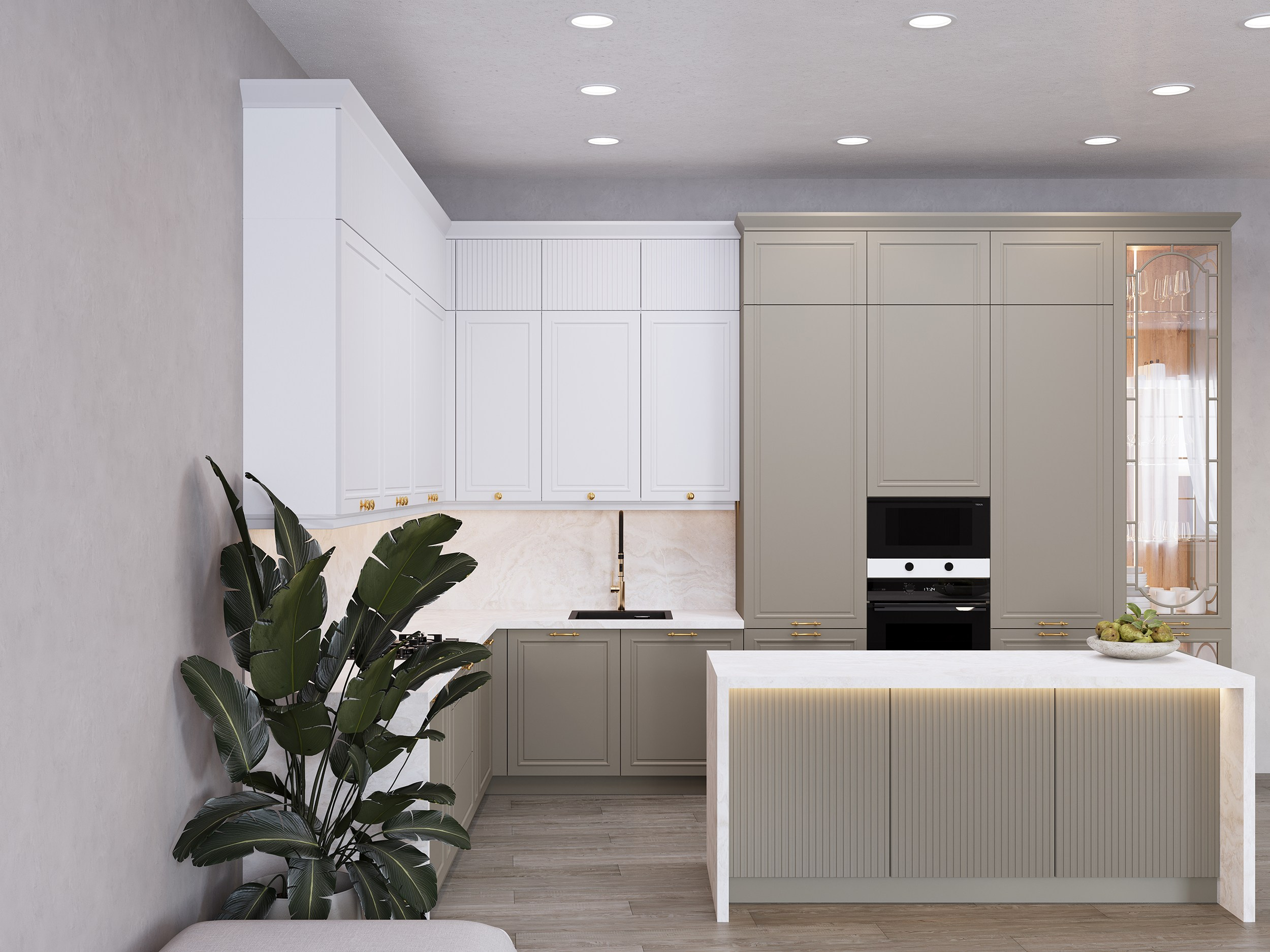 Визуализация кухни. Главная