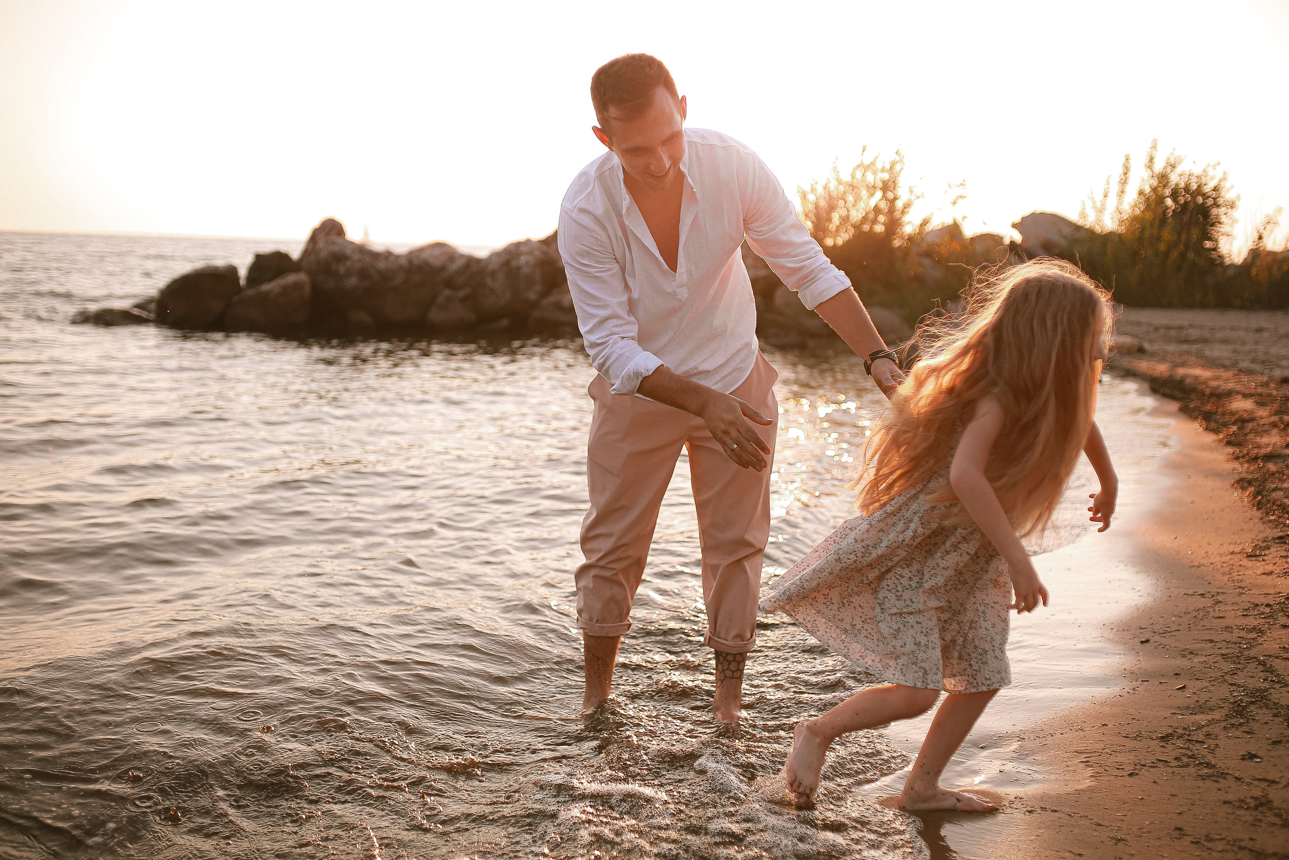 На закате. Семейный фотограф в Новосибирске Екатерина Сафронова