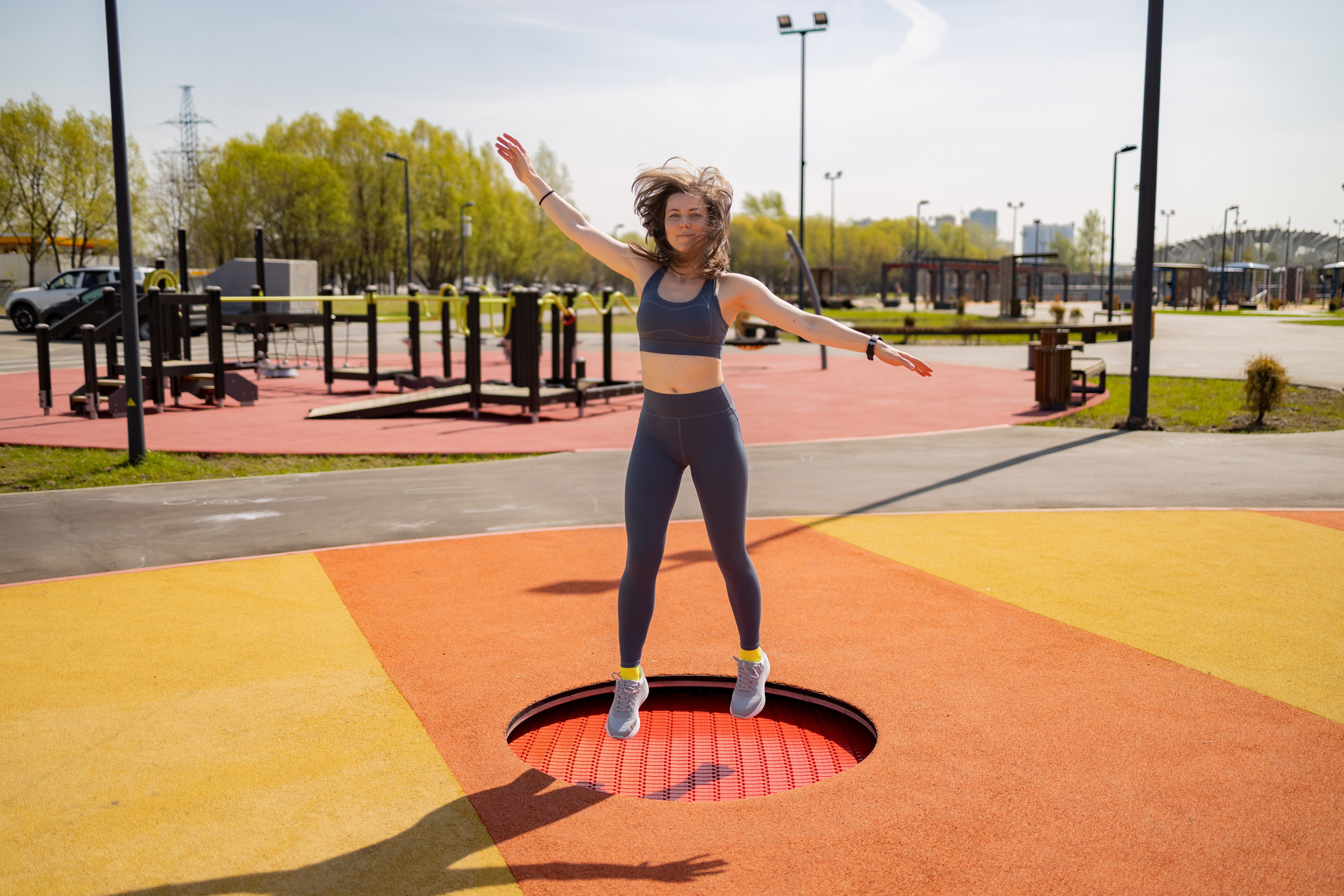 Фотосессия в стиле спорт — Модель Ирина Елисеева. Репортажный, семейный и студийный фотограф в Москве Демин Алексей