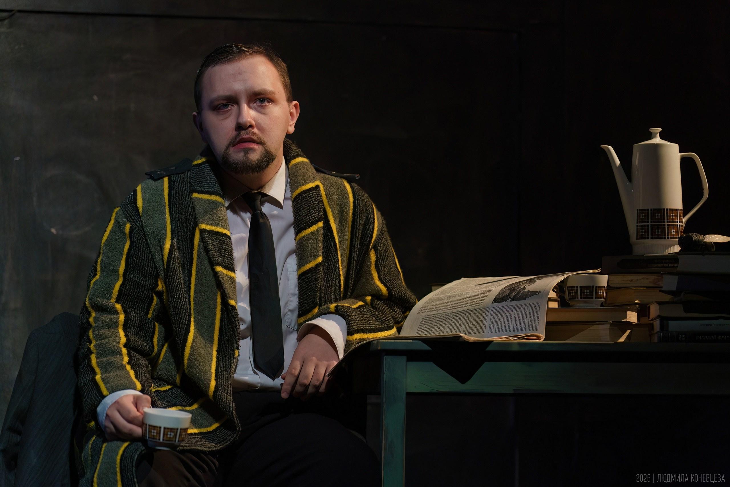 Спектакль «Школа для дураков», ГИТИС, мастерская Олега Кудряшова. Режиссер Ксения Горяинова. Театральная фотография