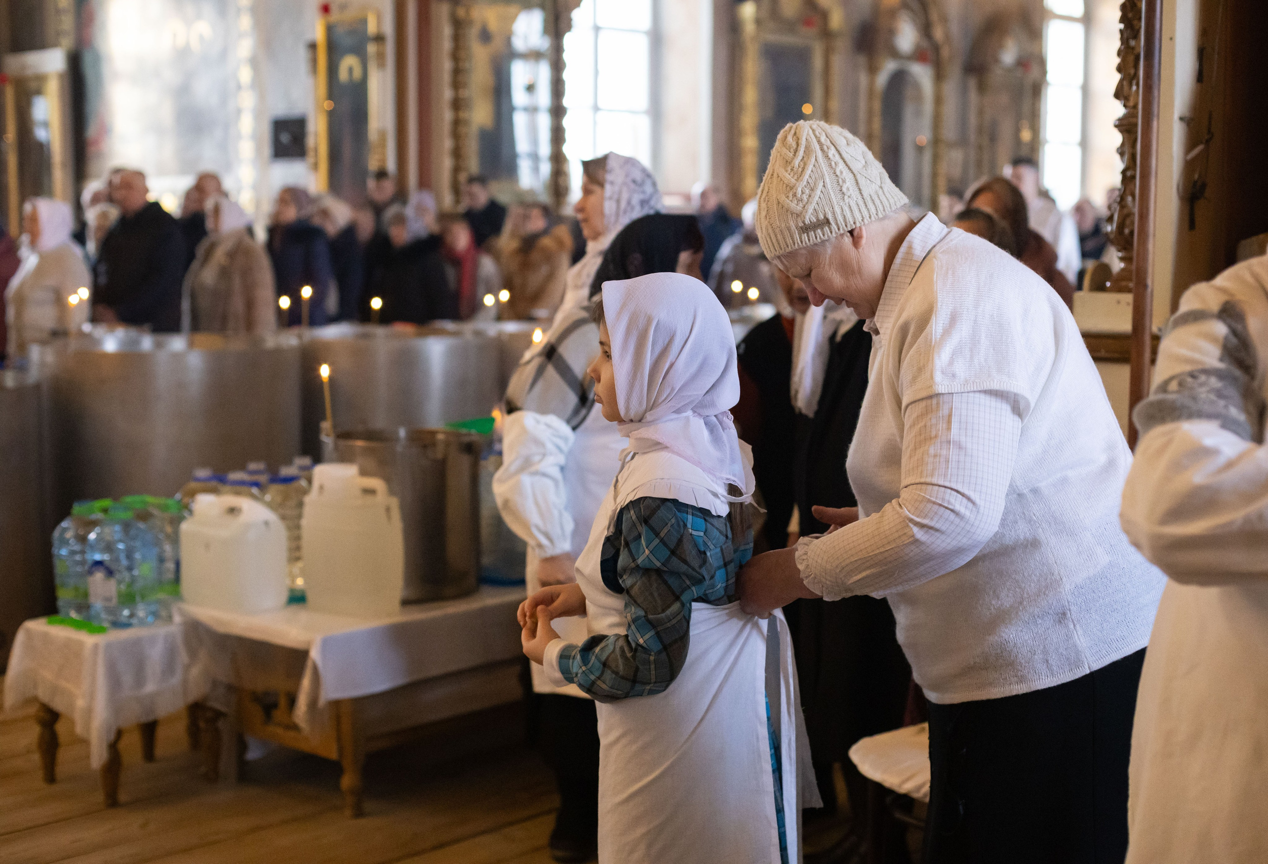 Крещение. Утренняя. Семейный и детский фотограф Анна Петракова