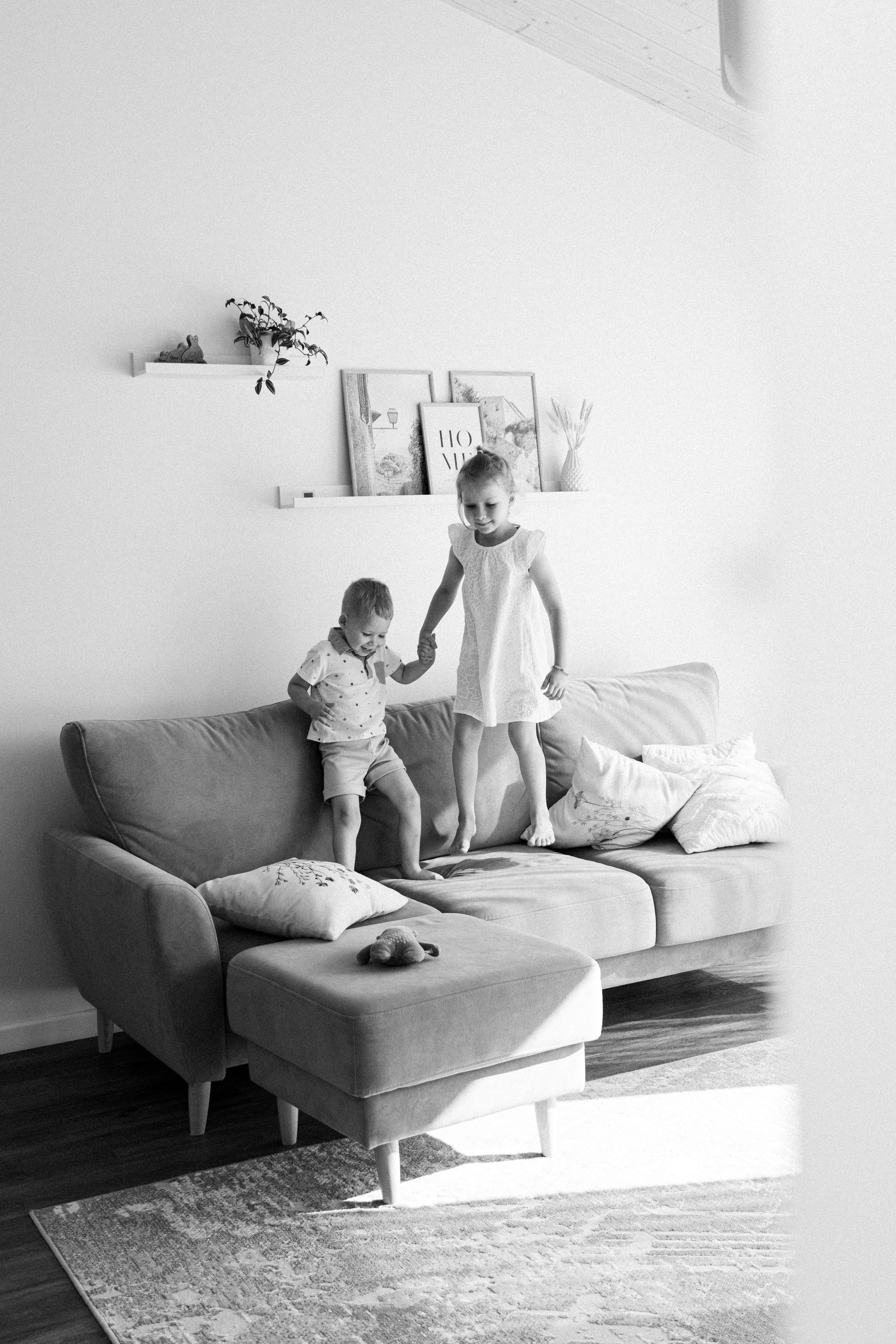 Семейная фотосессия дома. Детский и контент фотограф Надя Волкова Санкт-Петербург