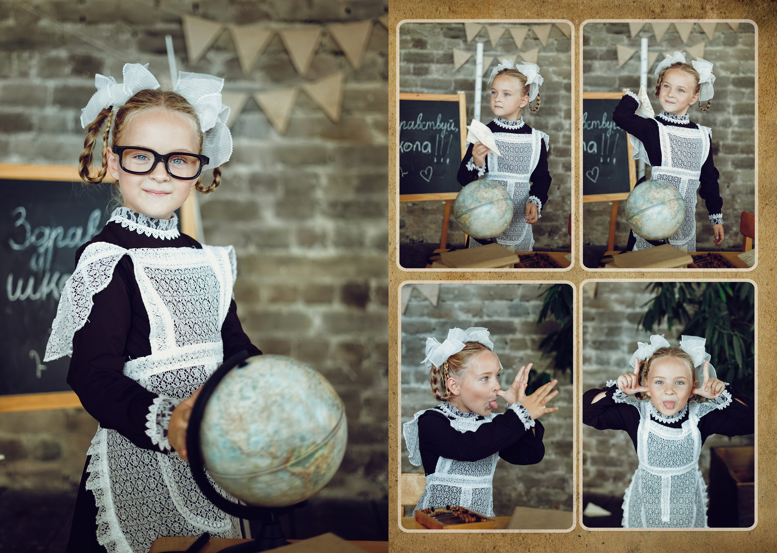 Школьные фотокниги. Семейный и детский фотограф в Саратове Акефьева Анна