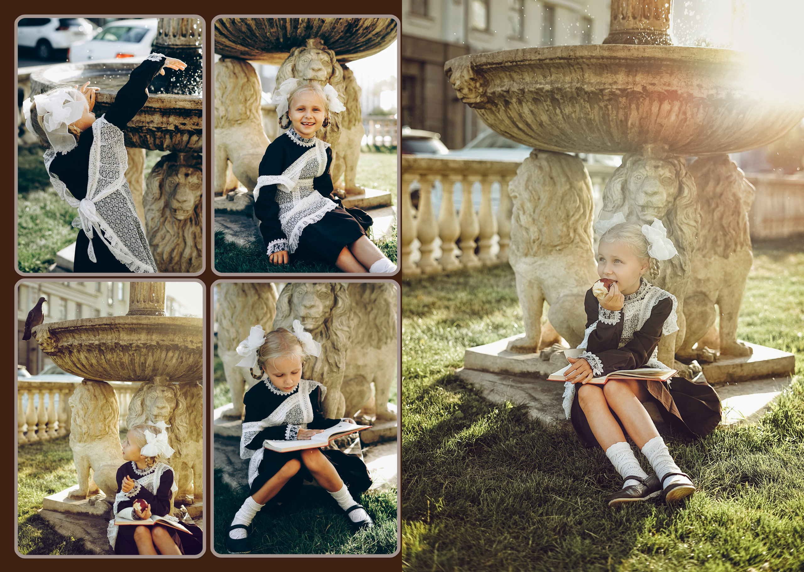 Школьные фотокниги. Семейный и детский фотограф в Саратове Акефьева Анна