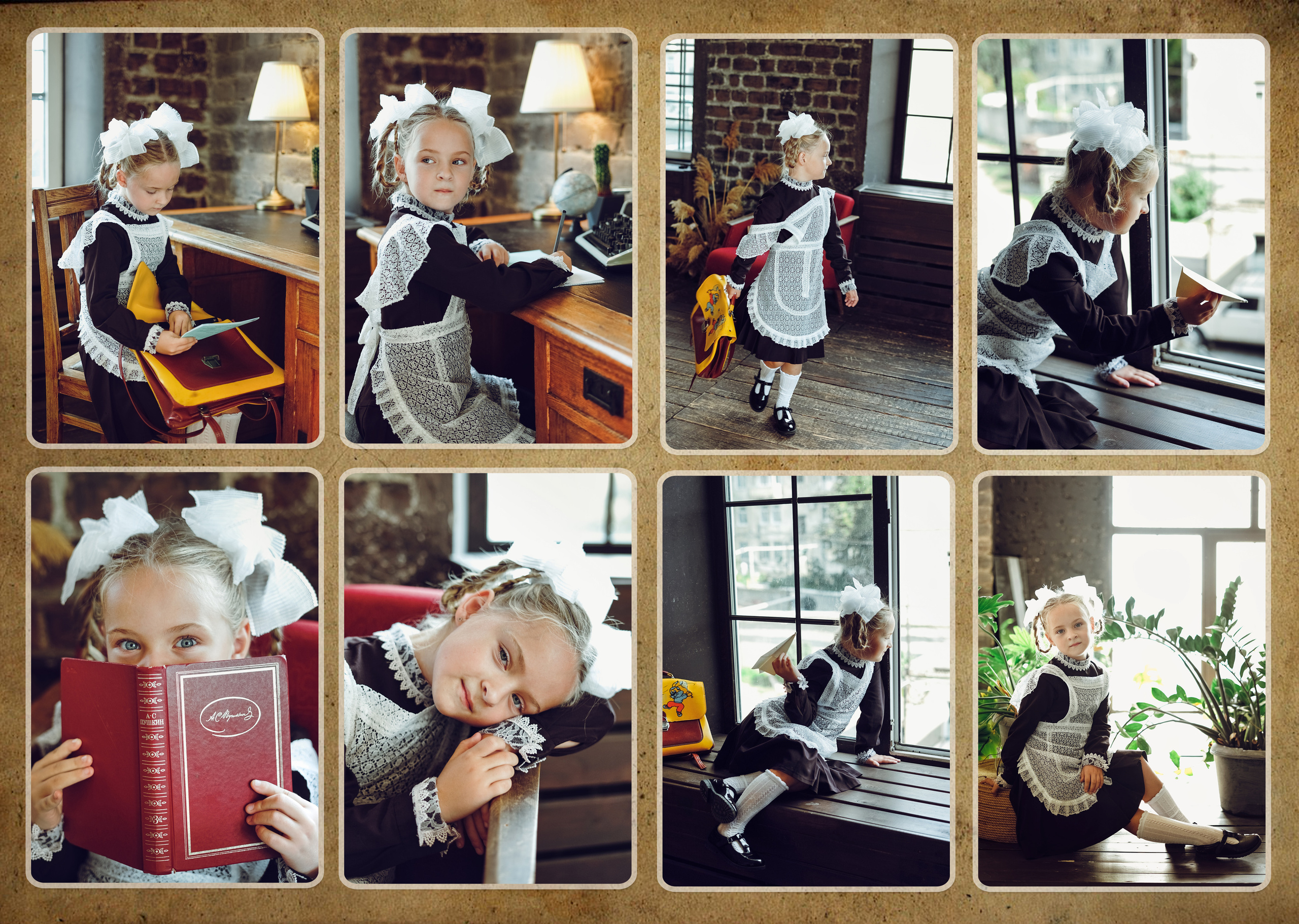 Школьные фотокниги. Семейный и детский фотограф в Саратове Акефьева Анна