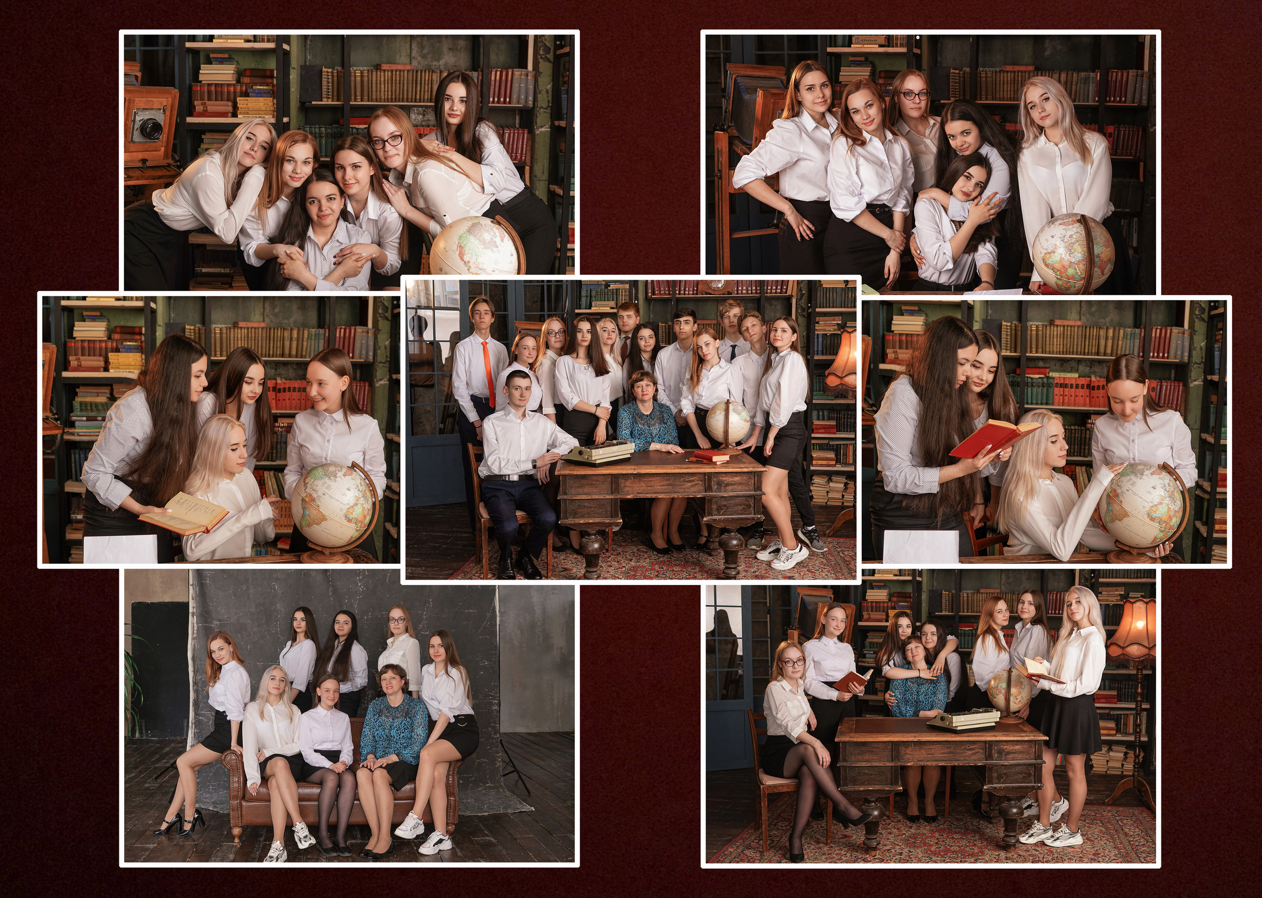 Школьные фотокниги. Семейный и детский фотограф в Саратове Акефьева Анна