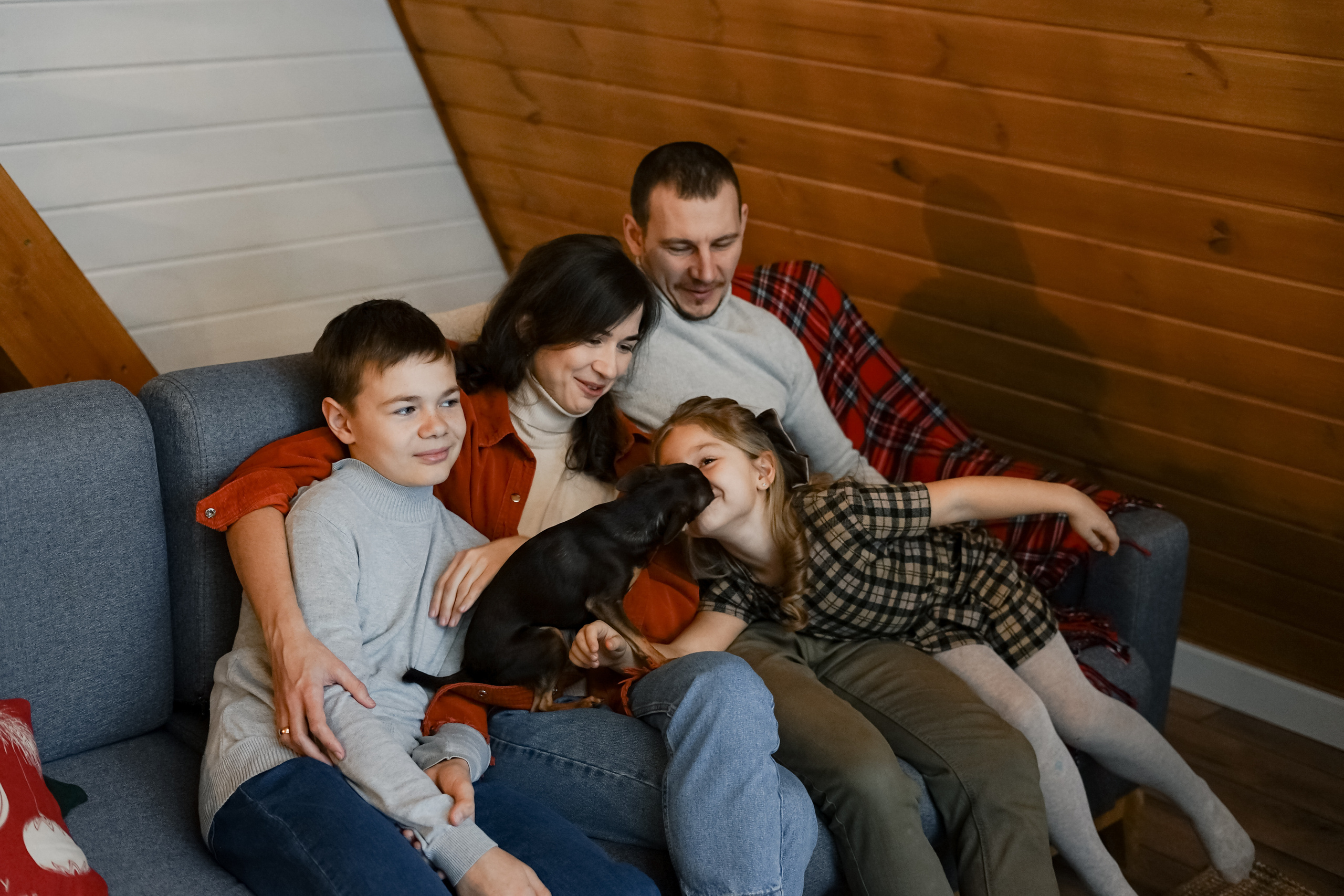 Ольга и ее семья. Семейный и детский фотограф в Саратове Акефьева Анна