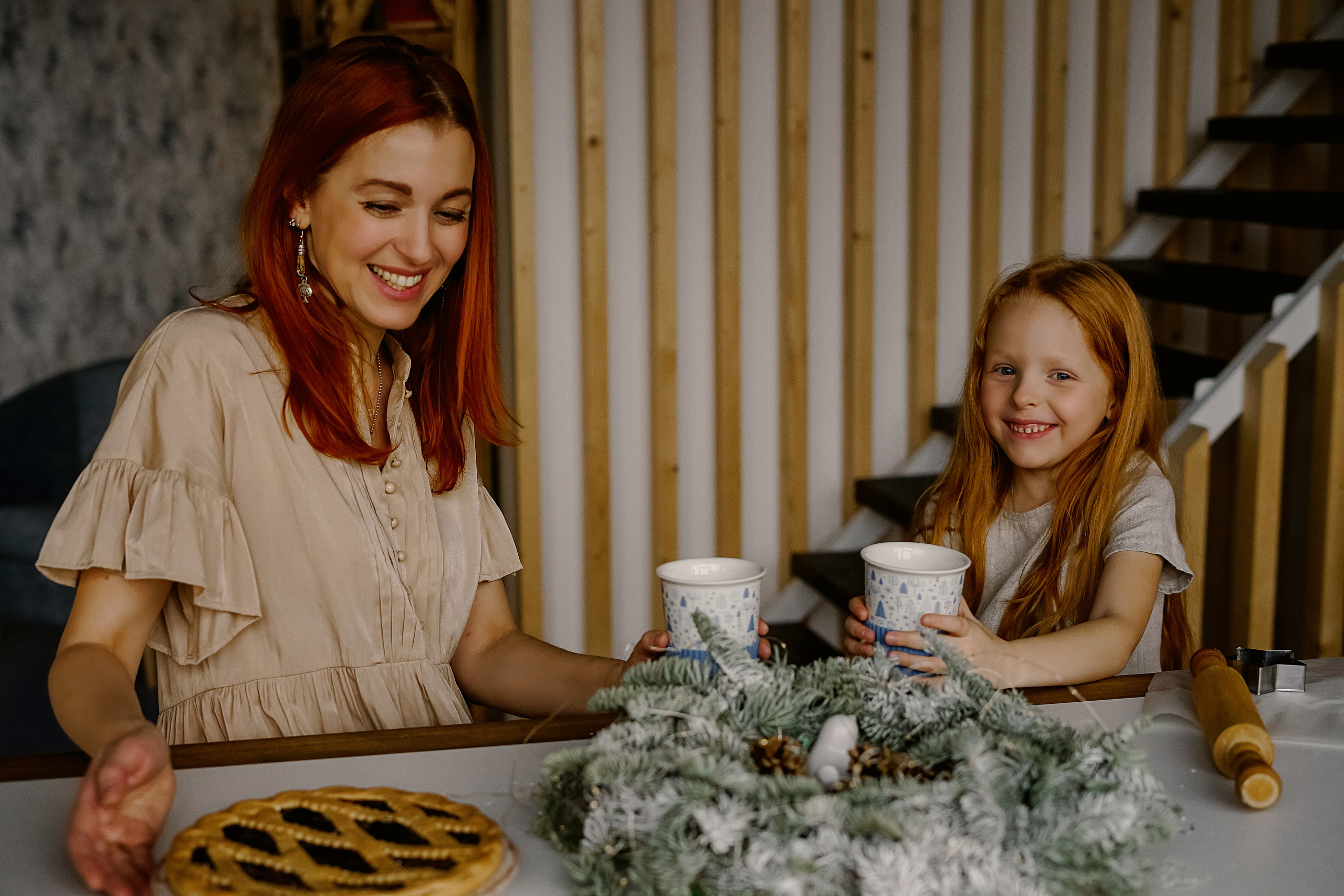 Наташа с дочками. Семейный и детский фотограф в Саратове Акефьева Анна