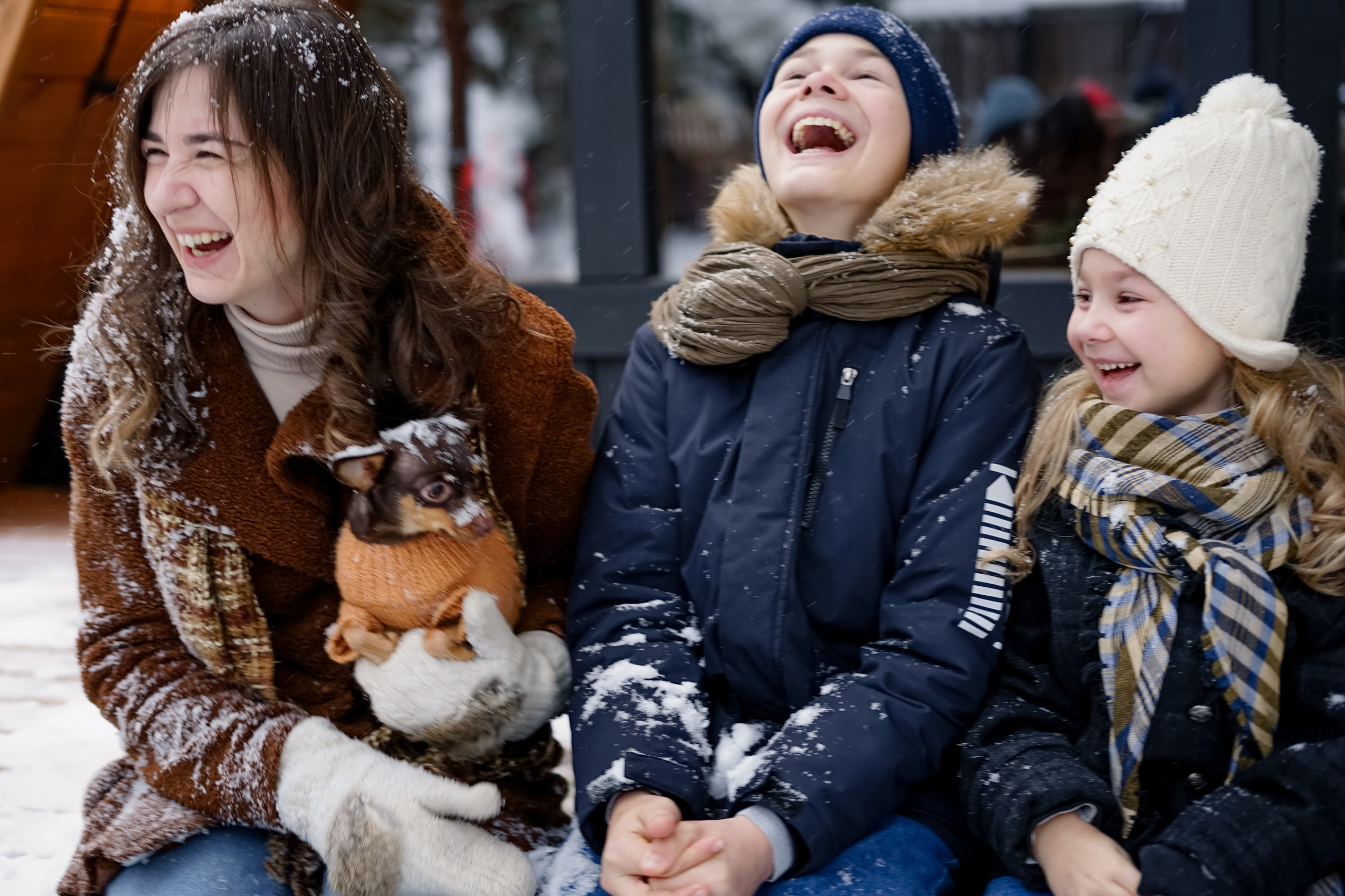 Ольга и ее семья. Семейный и детский фотограф в Саратове Акефьева Анна