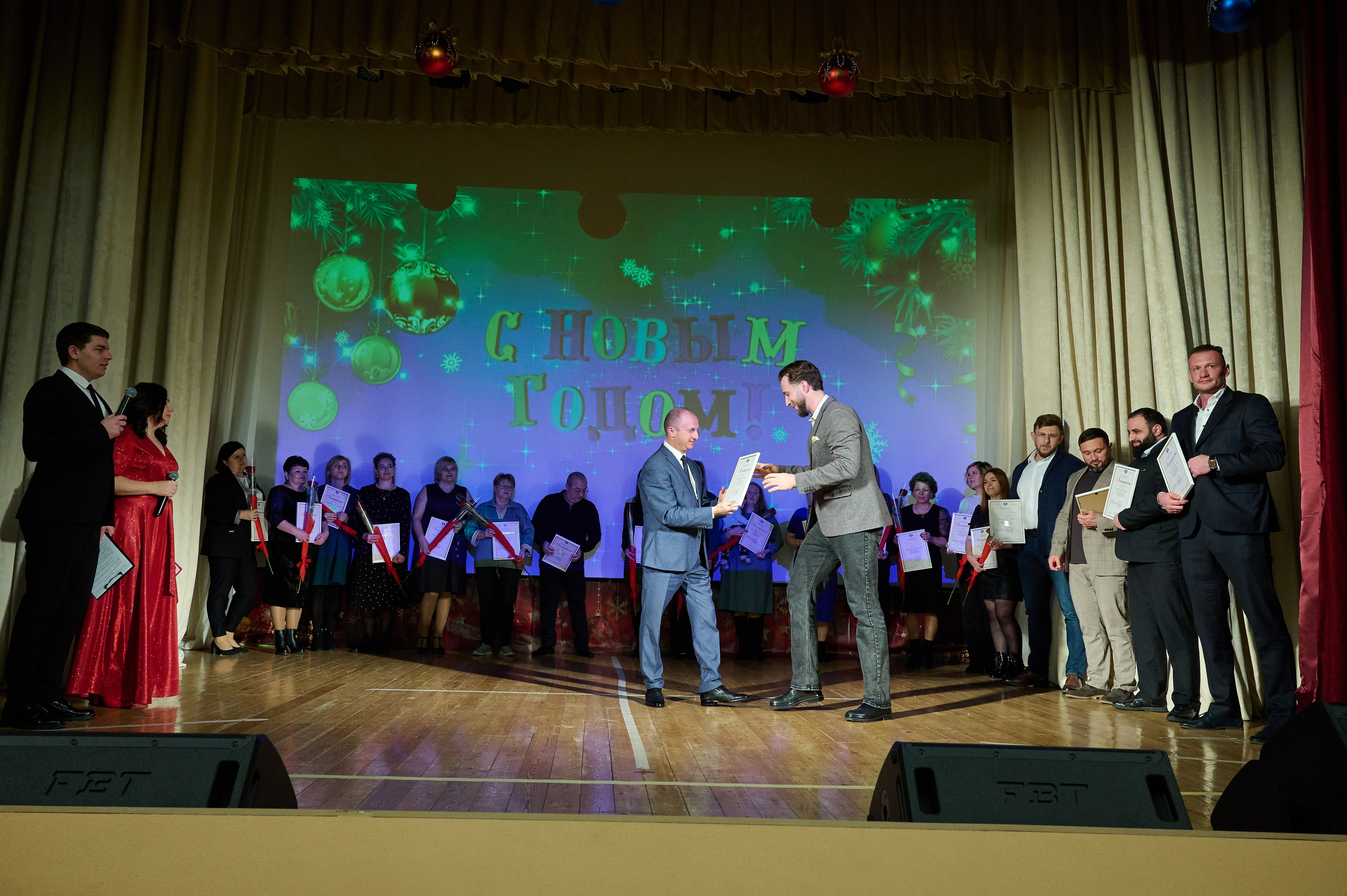 Новогодний концерт. Жизнь курорта Кабардинка в фотографиях