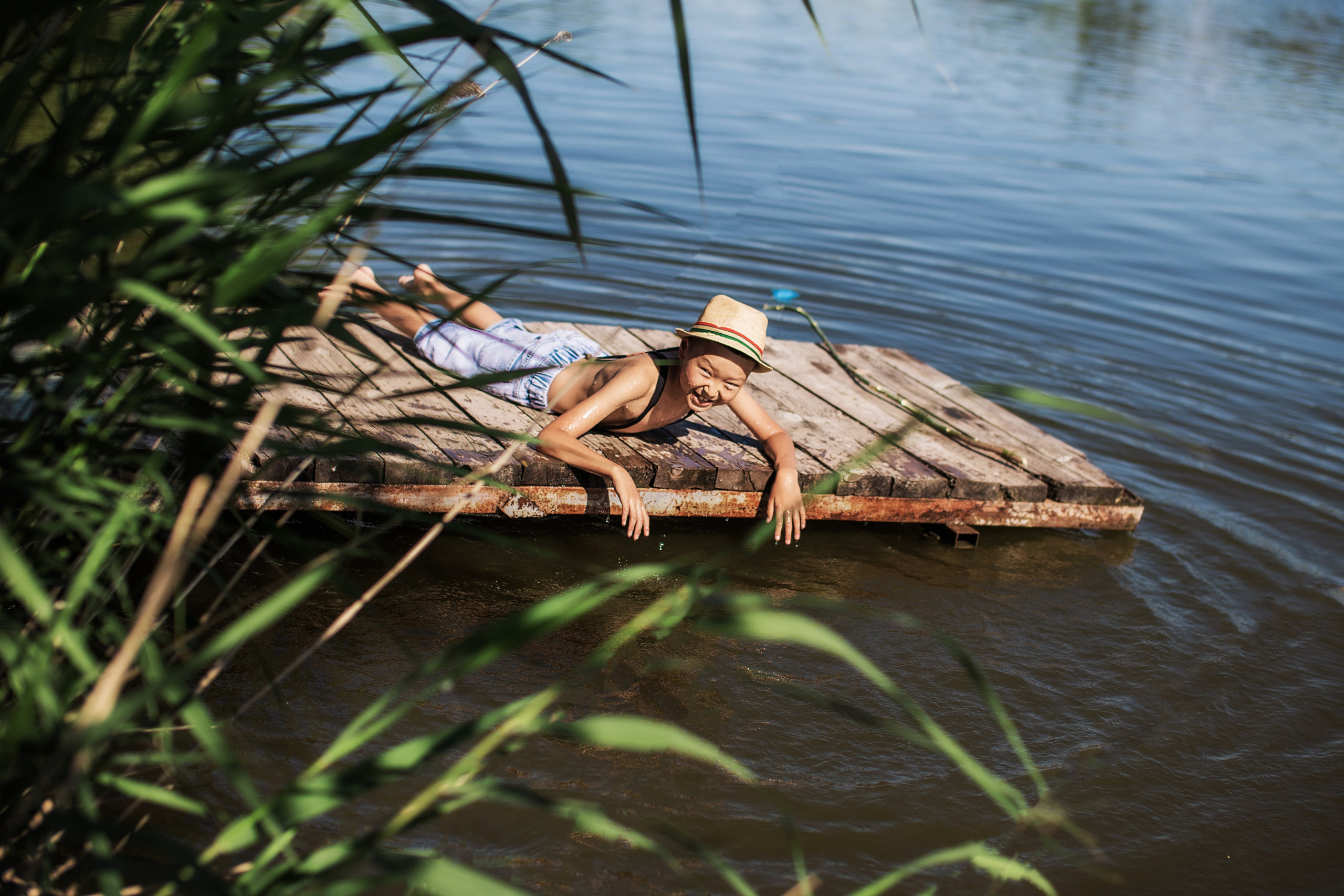 На рыбалке. Семейный фотограф в Саратове