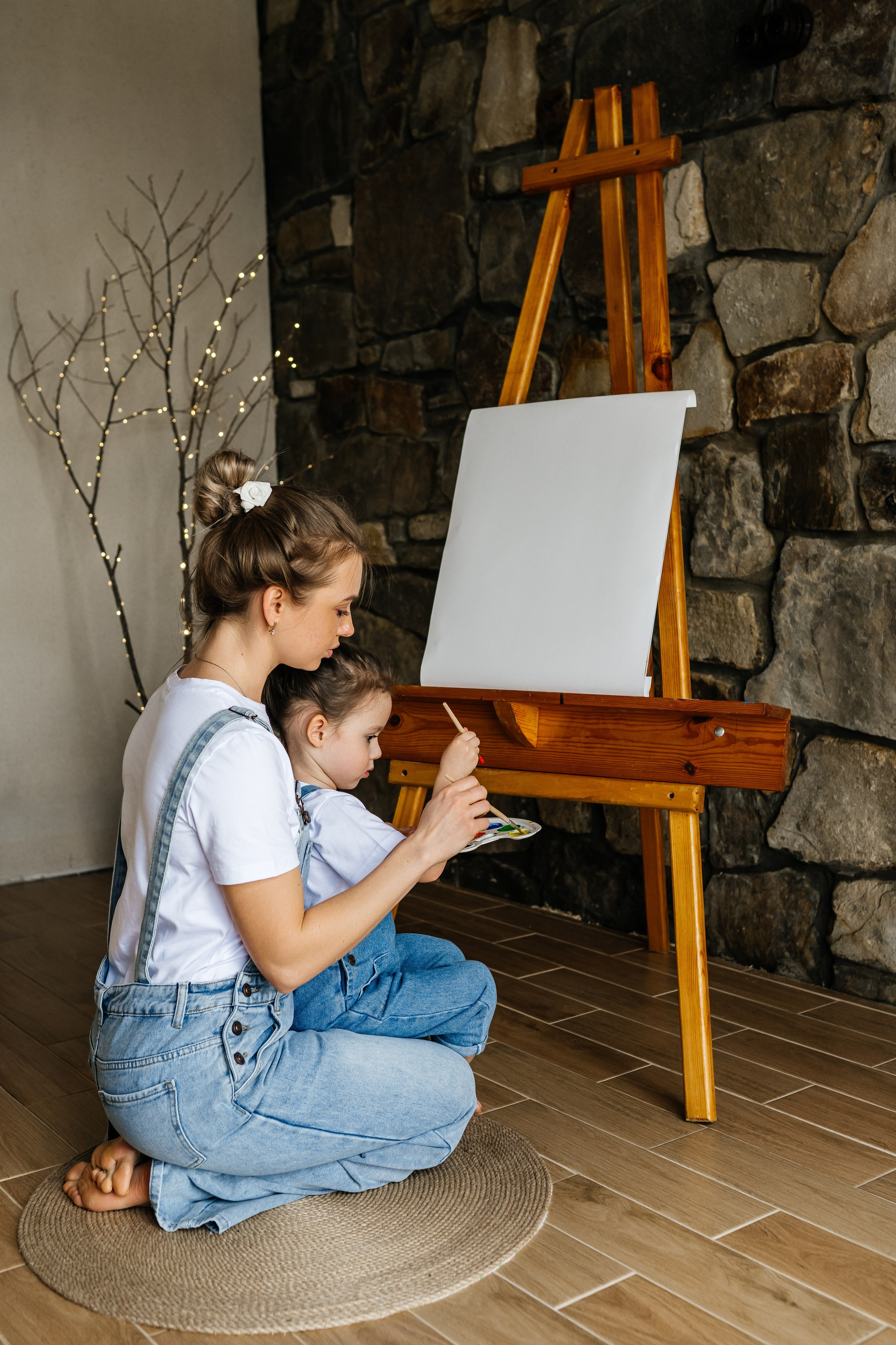Мама с дочкой у меня в студии. Фотограф в Каменске-Шахтинском Ольга Сагал